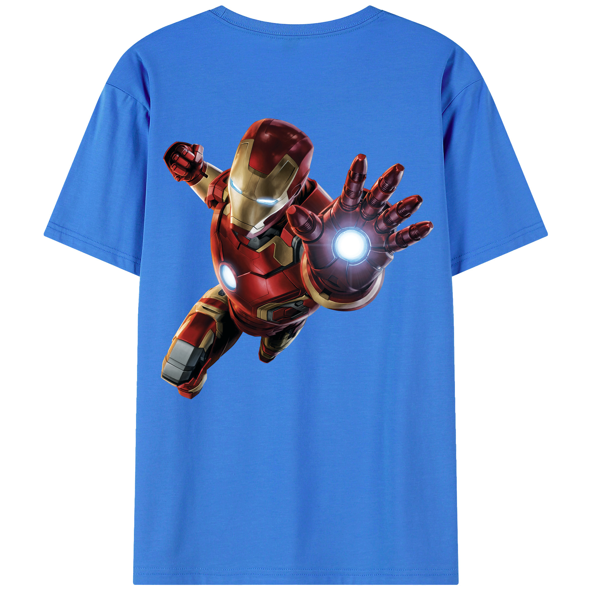 （画像用） アベンジャーズ The Avengers 綿100％半袖Tシャツ（背面プリント）