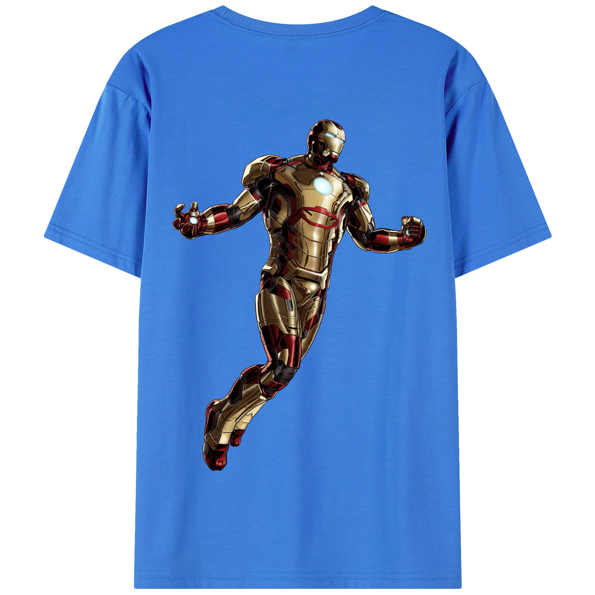 （画像用） アベンジャーズ The Avengers 綿100％半袖Tシャツ（背面プリント）