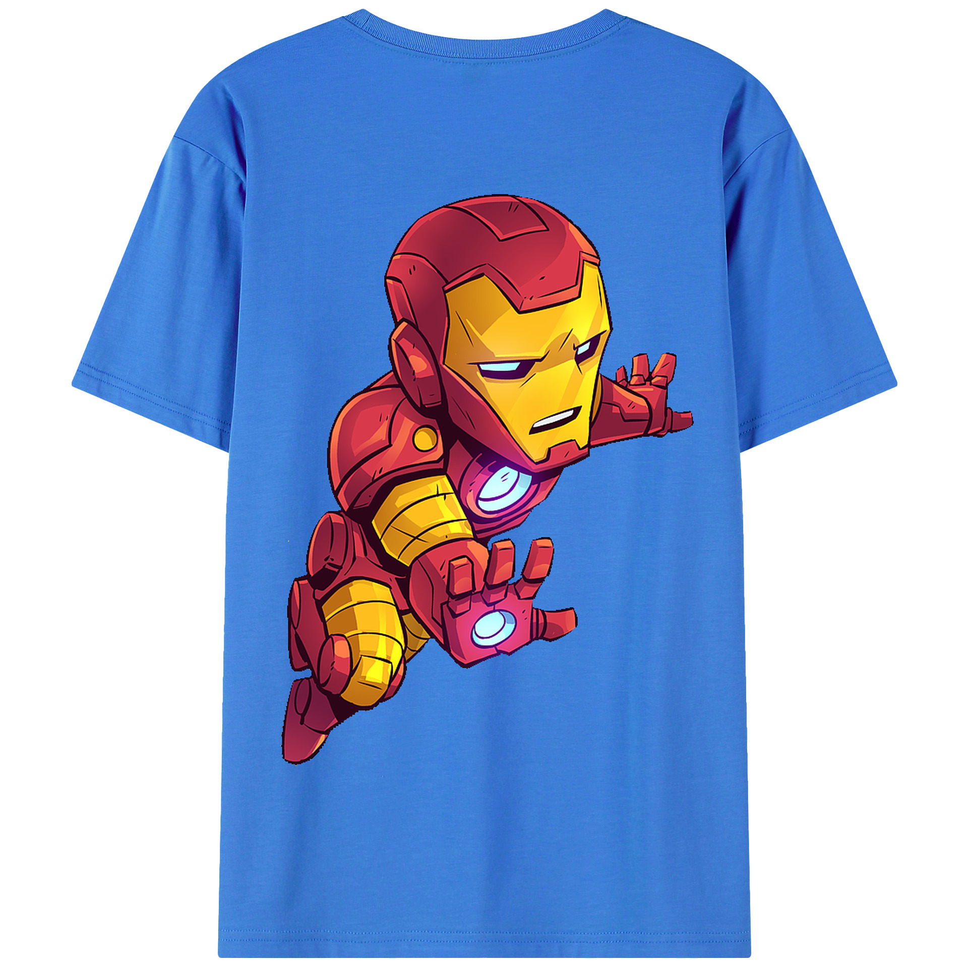 （画像用） アベンジャーズ The Avengers 綿100％半袖Tシャツ（背面プリント）