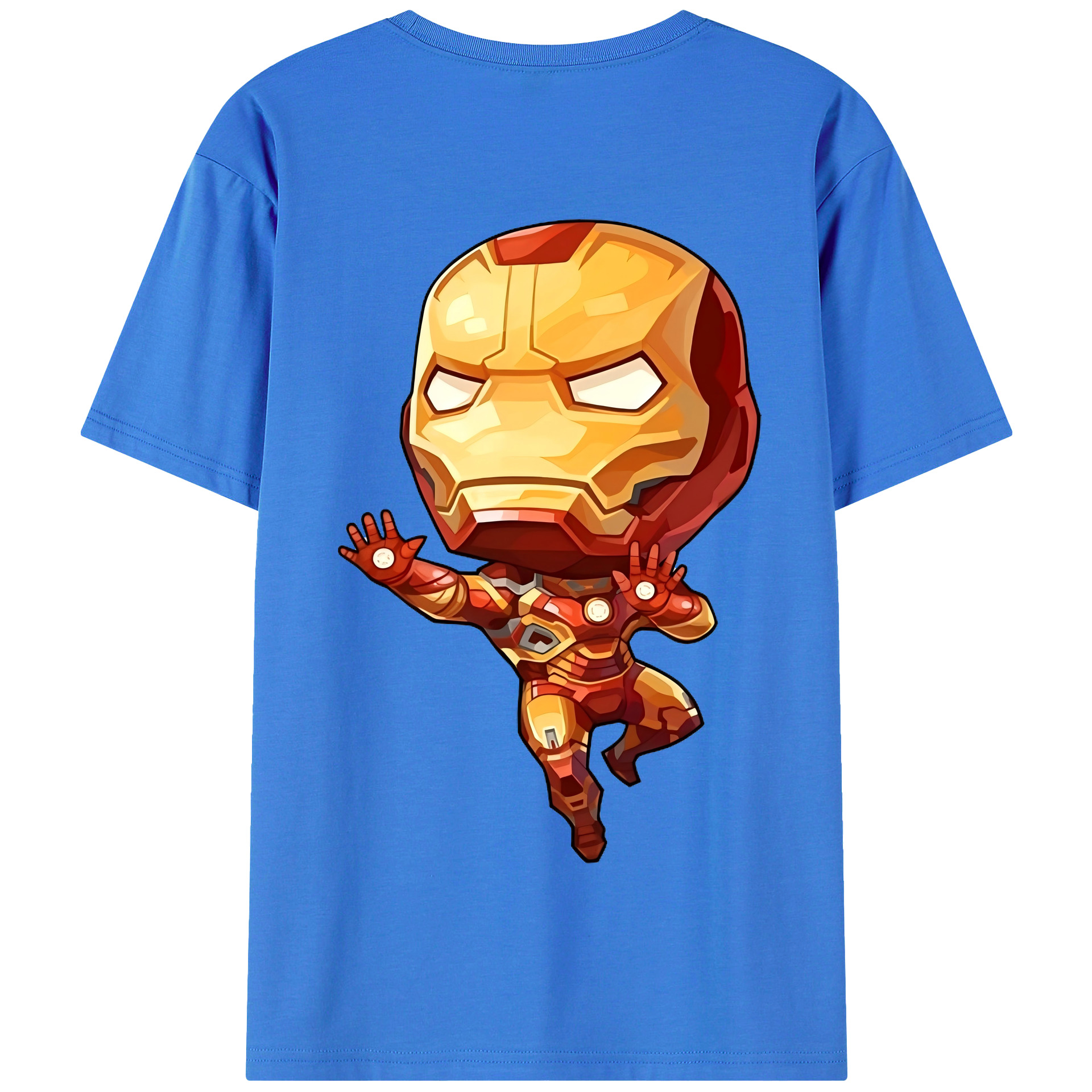 （画像用） アベンジャーズ The Avengers 綿100％半袖Tシャツ（背面プリント）