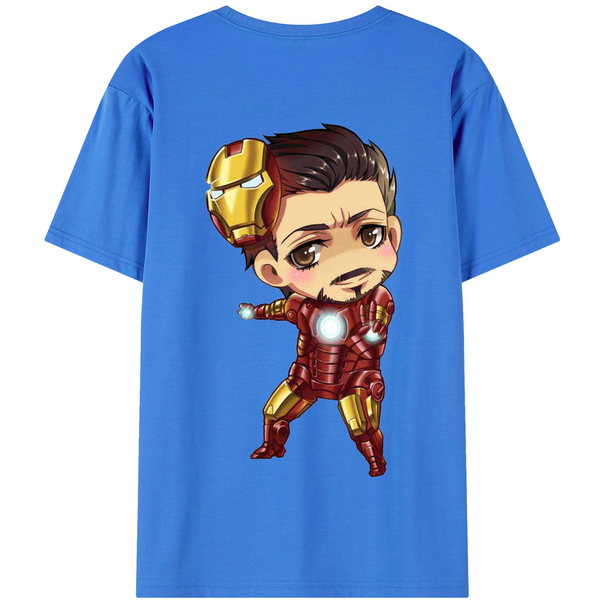 （画像用） アベンジャーズ The Avengers 綿100％半袖Tシャツ（背面プリント）