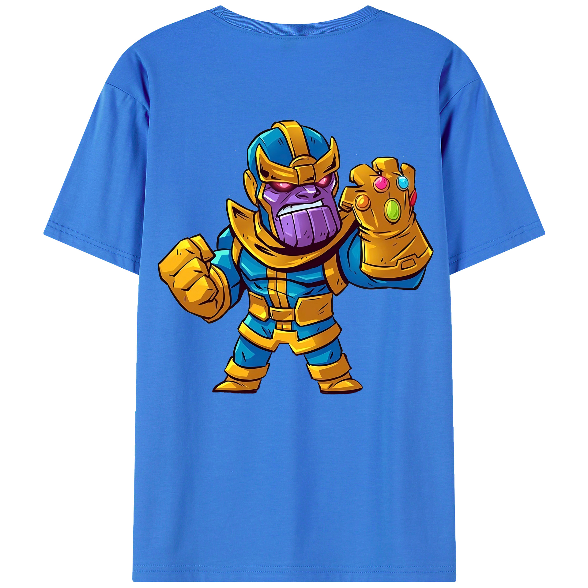 （画像用） アベンジャーズ The Avengers 綿100％半袖Tシャツ（背面プリント）