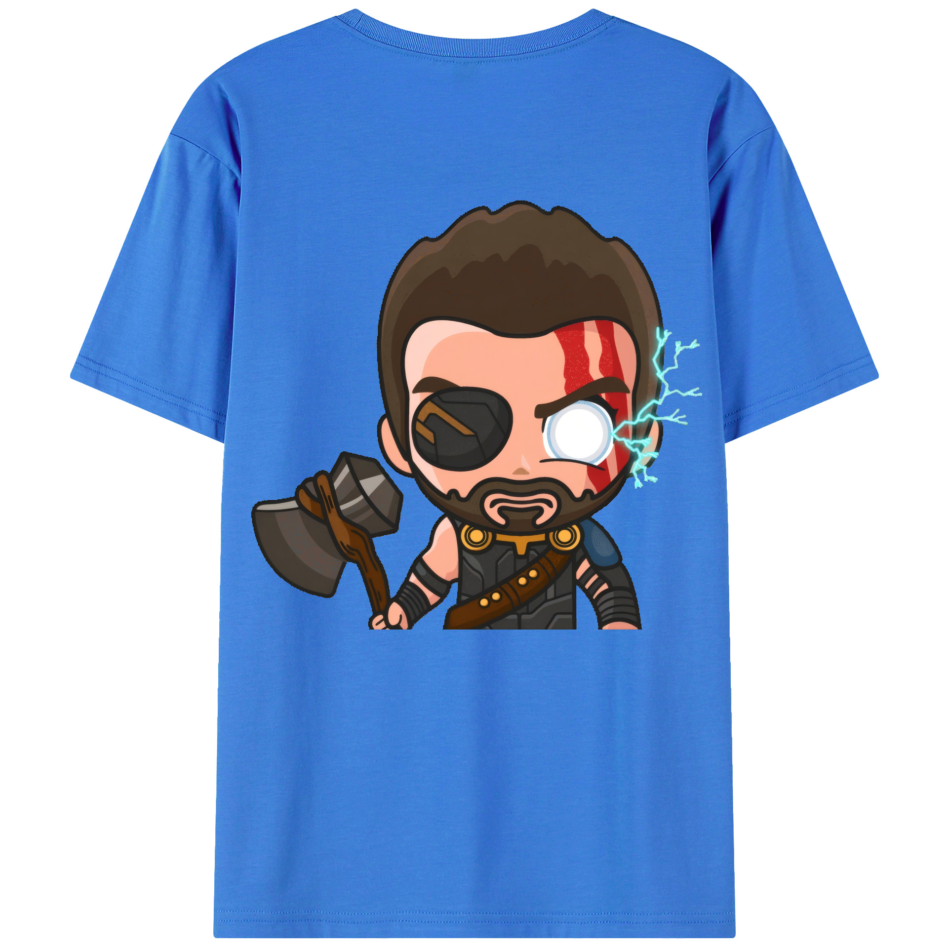 （画像用） アベンジャーズ The Avengers 綿100％半袖Tシャツ（背面プリント）