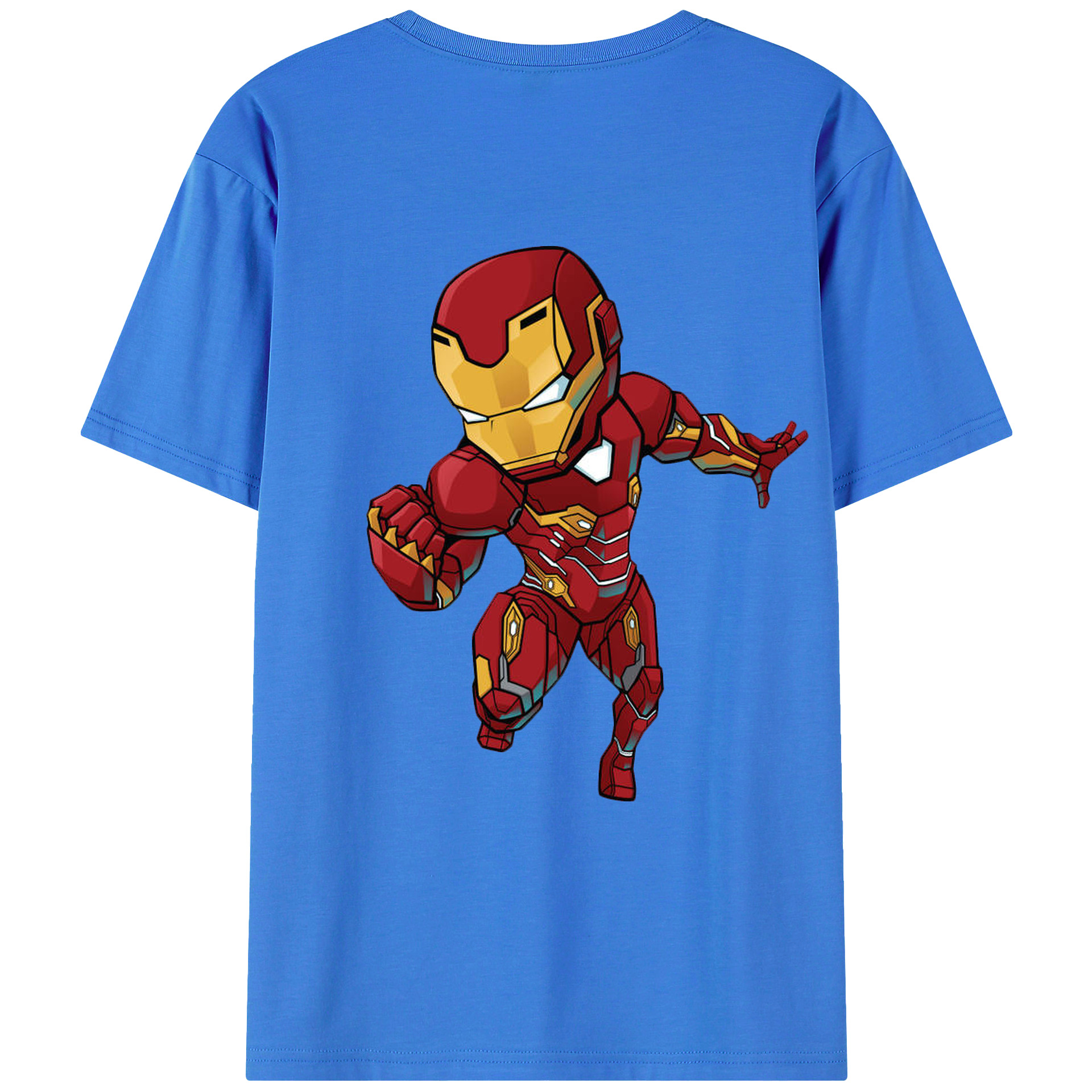 （画像用） アベンジャーズ The Avengers 綿100％半袖Tシャツ（背面プリント）