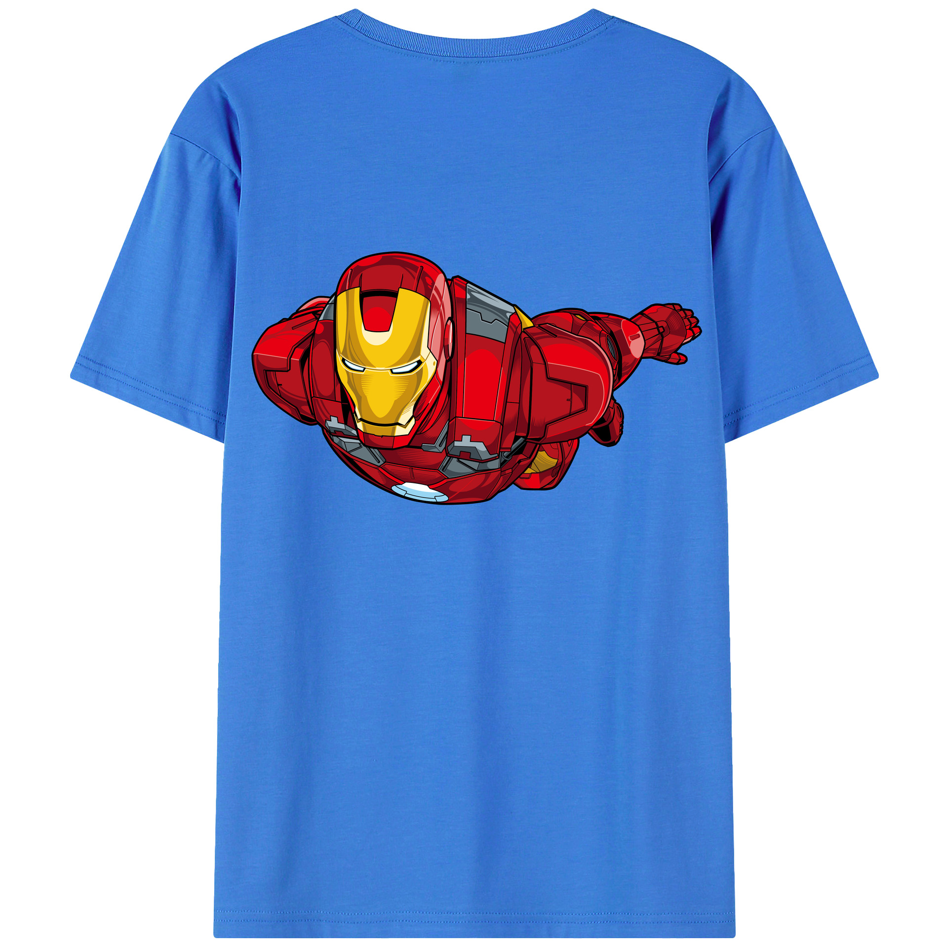 （画像用） アベンジャーズ The Avengers 綿100％半袖Tシャツ（背面プリント）