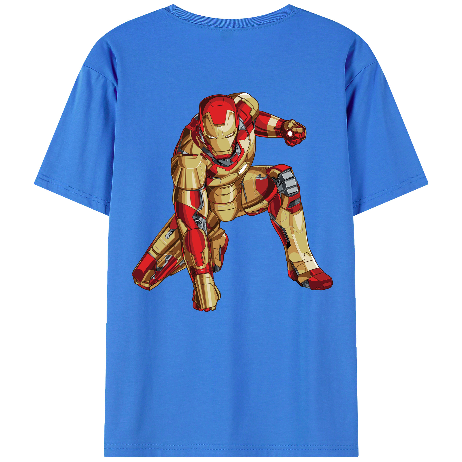 （画像用） アベンジャーズ The Avengers 綿100％半袖Tシャツ（背面プリント）