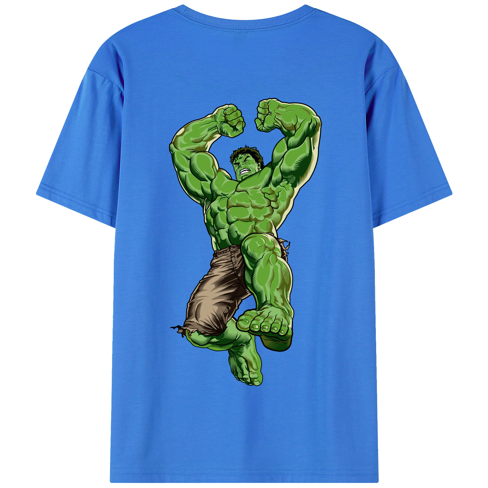 （画像用） アベンジャーズ The Avengers 綿100％半袖Tシャツ（背面プリント）