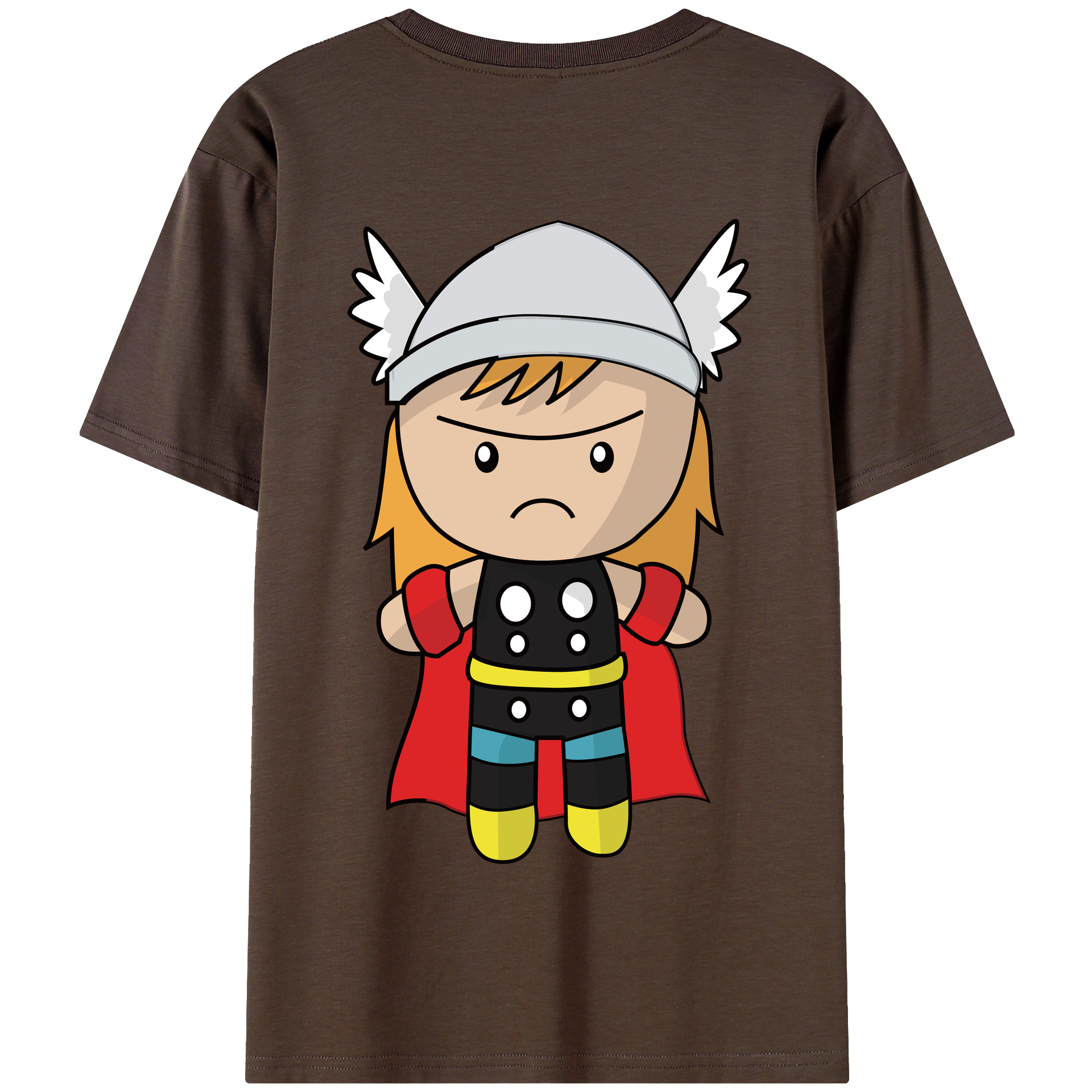 （画像用） アベンジャーズ The Avengers 綿100％半袖Tシャツ（背面プリント）