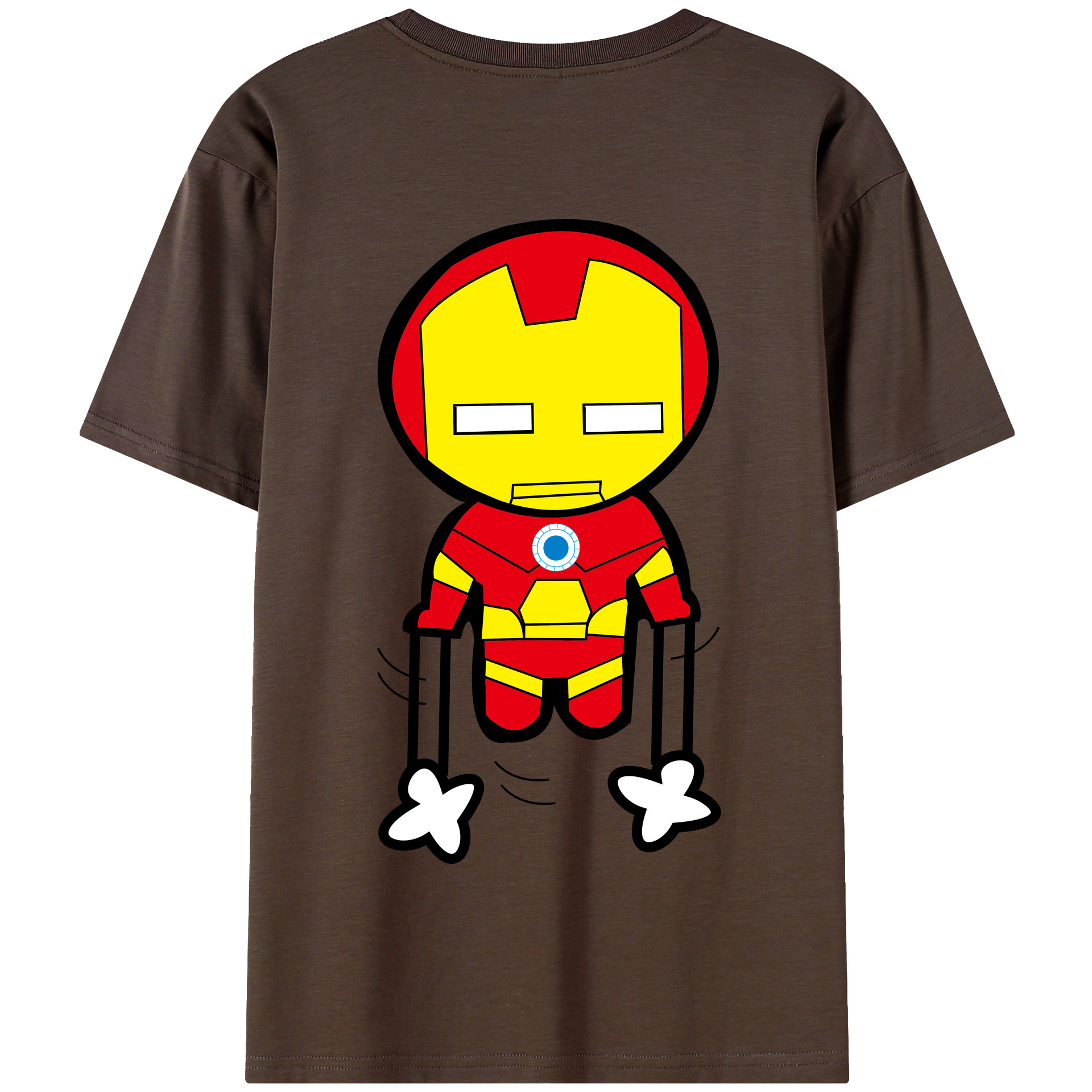 （画像用） アベンジャーズ The Avengers 綿100％半袖Tシャツ（背面プリント）