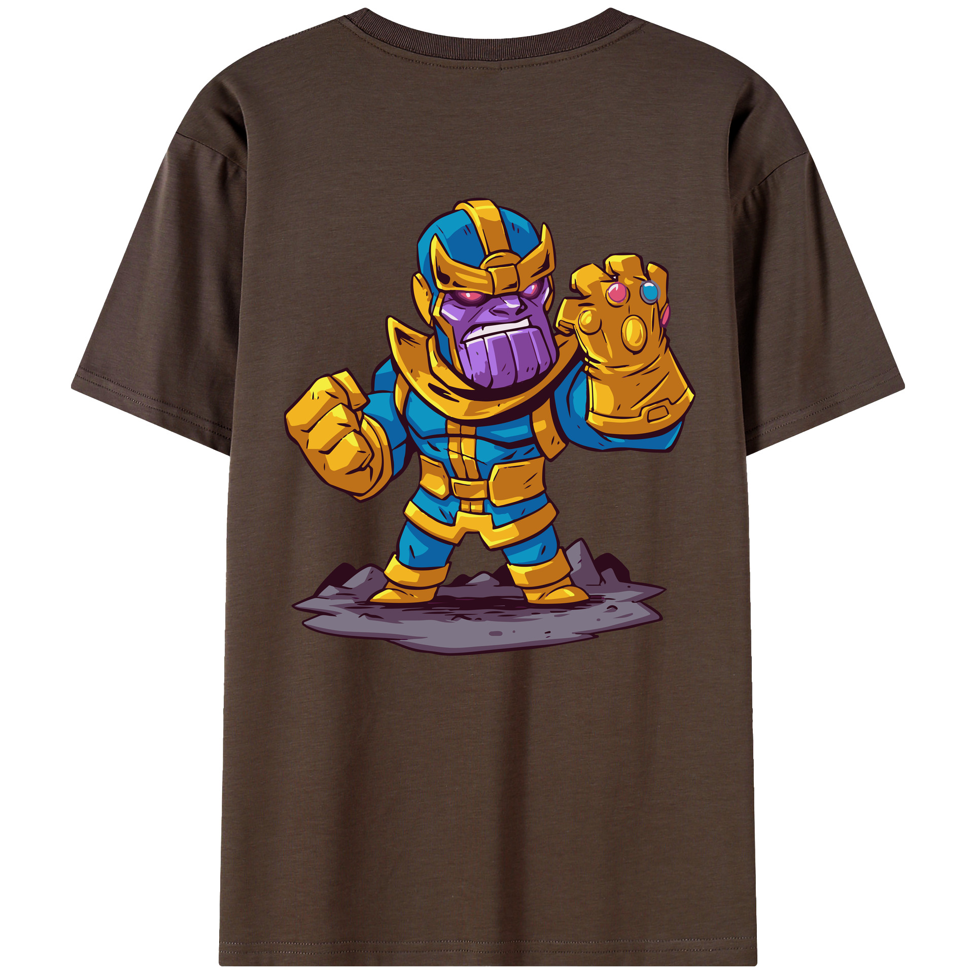（画像用） アベンジャーズ The Avengers 綿100％半袖Tシャツ（背面プリント）