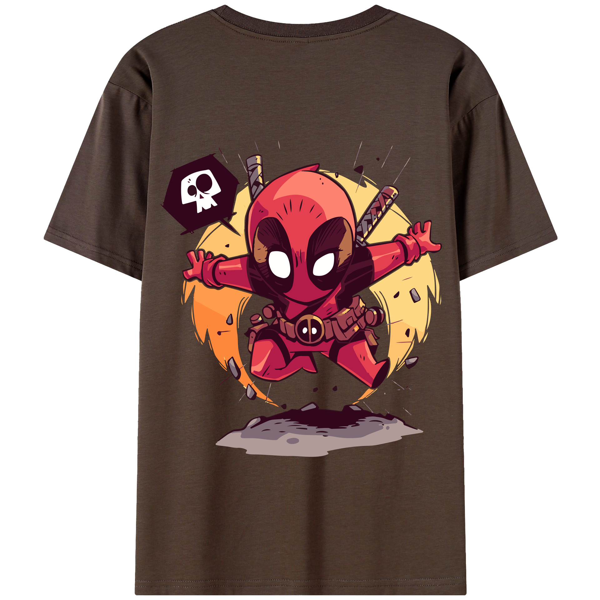 （画像用） アベンジャーズ The Avengers 綿100％半袖Tシャツ（背面プリント）