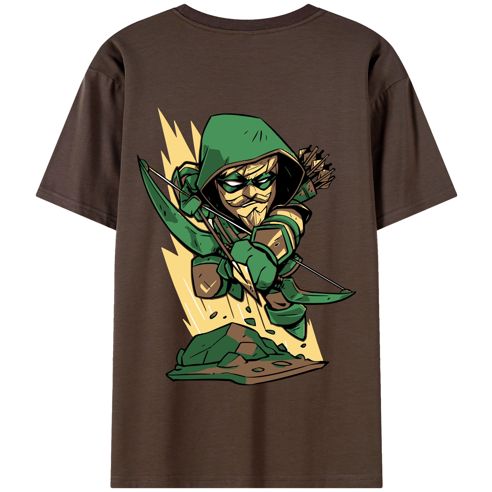 （画像用） アベンジャーズ The Avengers 綿100％半袖Tシャツ（背面プリント）