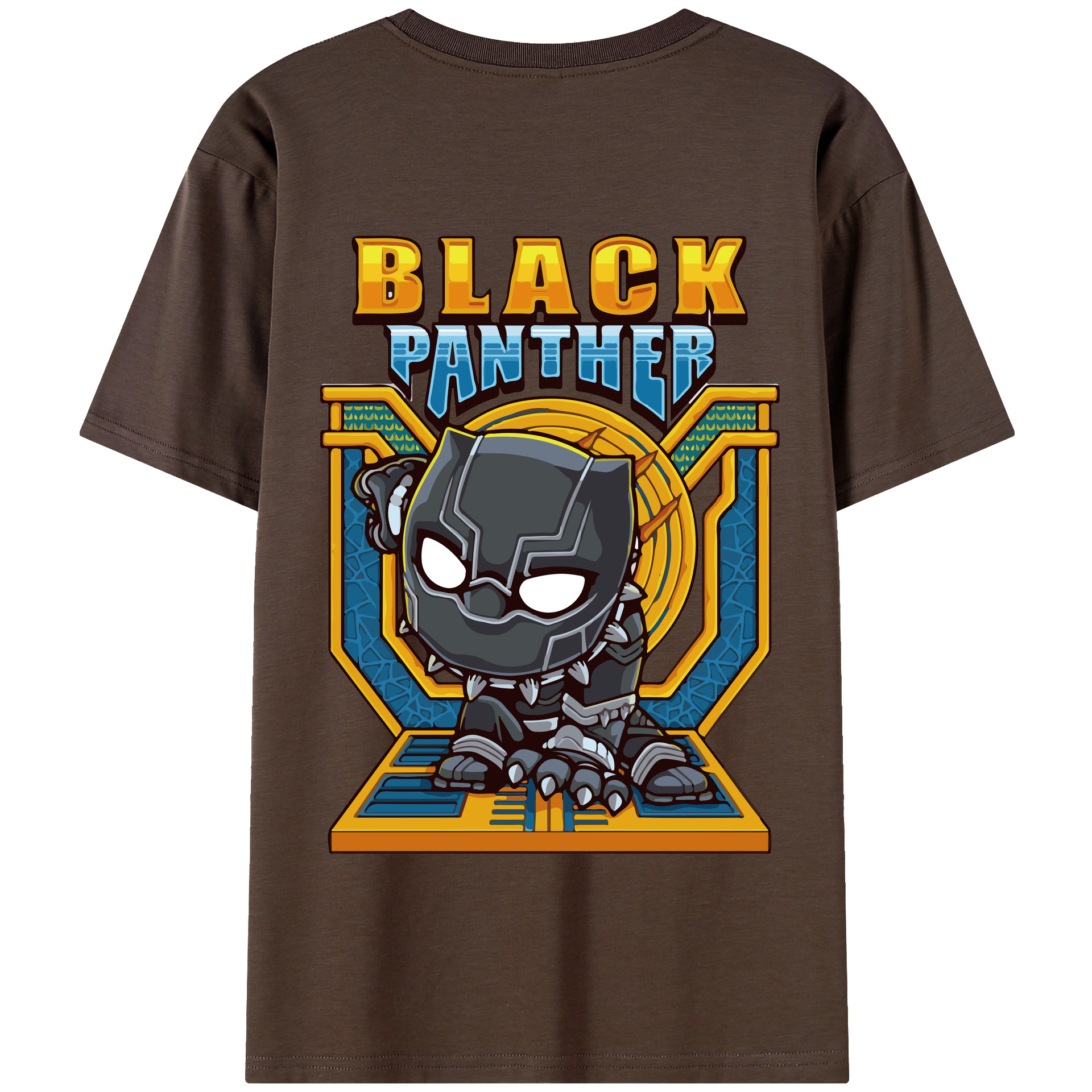 （画像用） アベンジャーズ The Avengers 綿100％半袖Tシャツ（背面プリント）