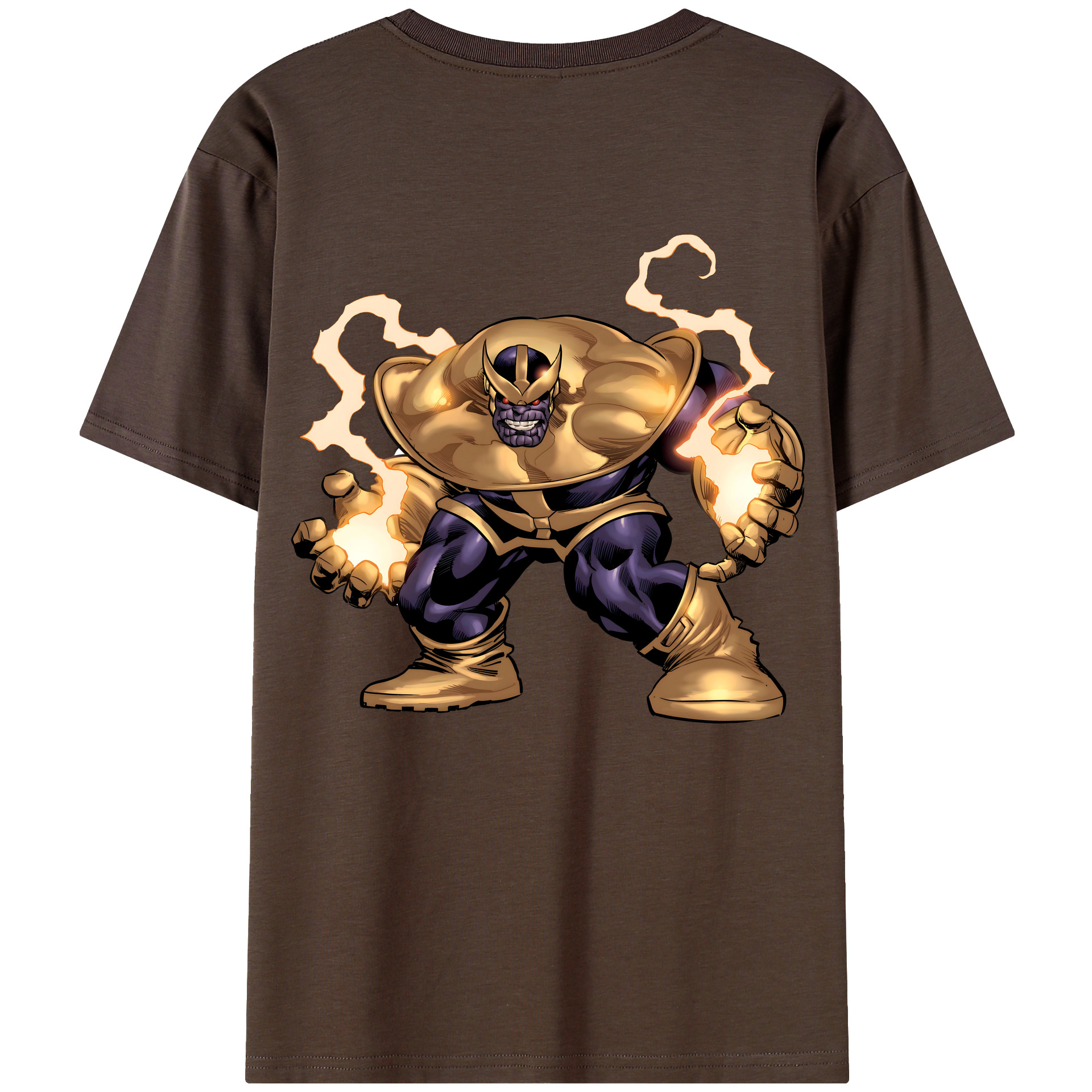 （画像用） アベンジャーズ The Avengers 綿100％半袖Tシャツ（背面プリント）