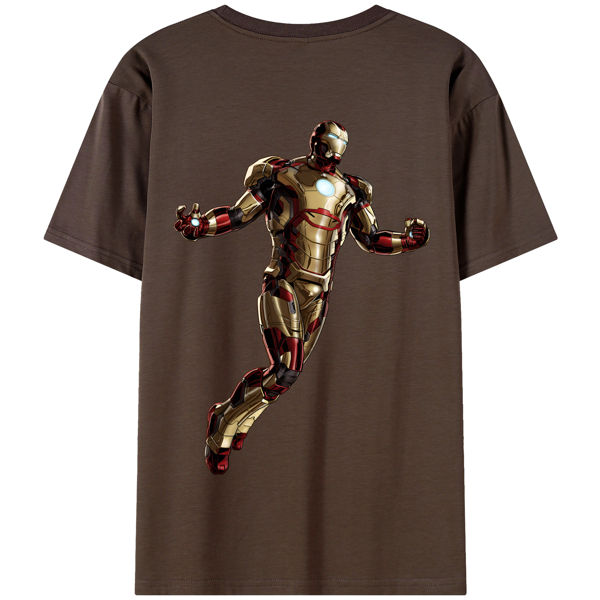 （画像用） アベンジャーズ The Avengers 綿100％半袖Tシャツ（背面プリント）
