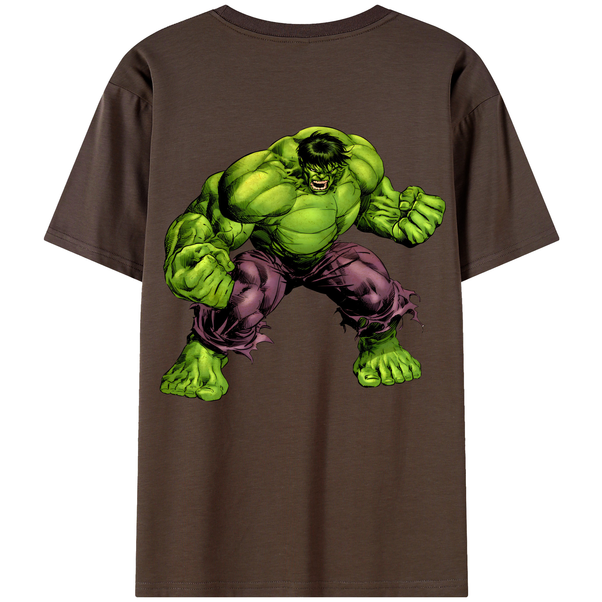 （画像用） アベンジャーズ The Avengers 綿100％半袖Tシャツ（背面プリント）