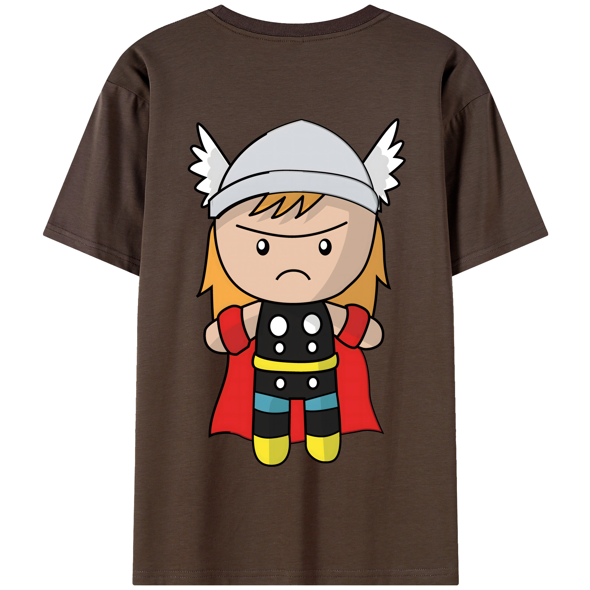（画像用） アベンジャーズ The Avengers 綿100％半袖Tシャツ（背面プリント）