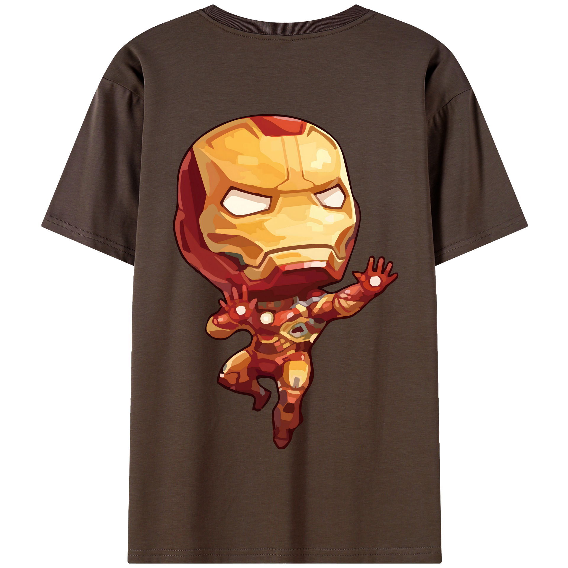 （画像用） アベンジャーズ The Avengers 綿100％半袖Tシャツ（背面プリント）