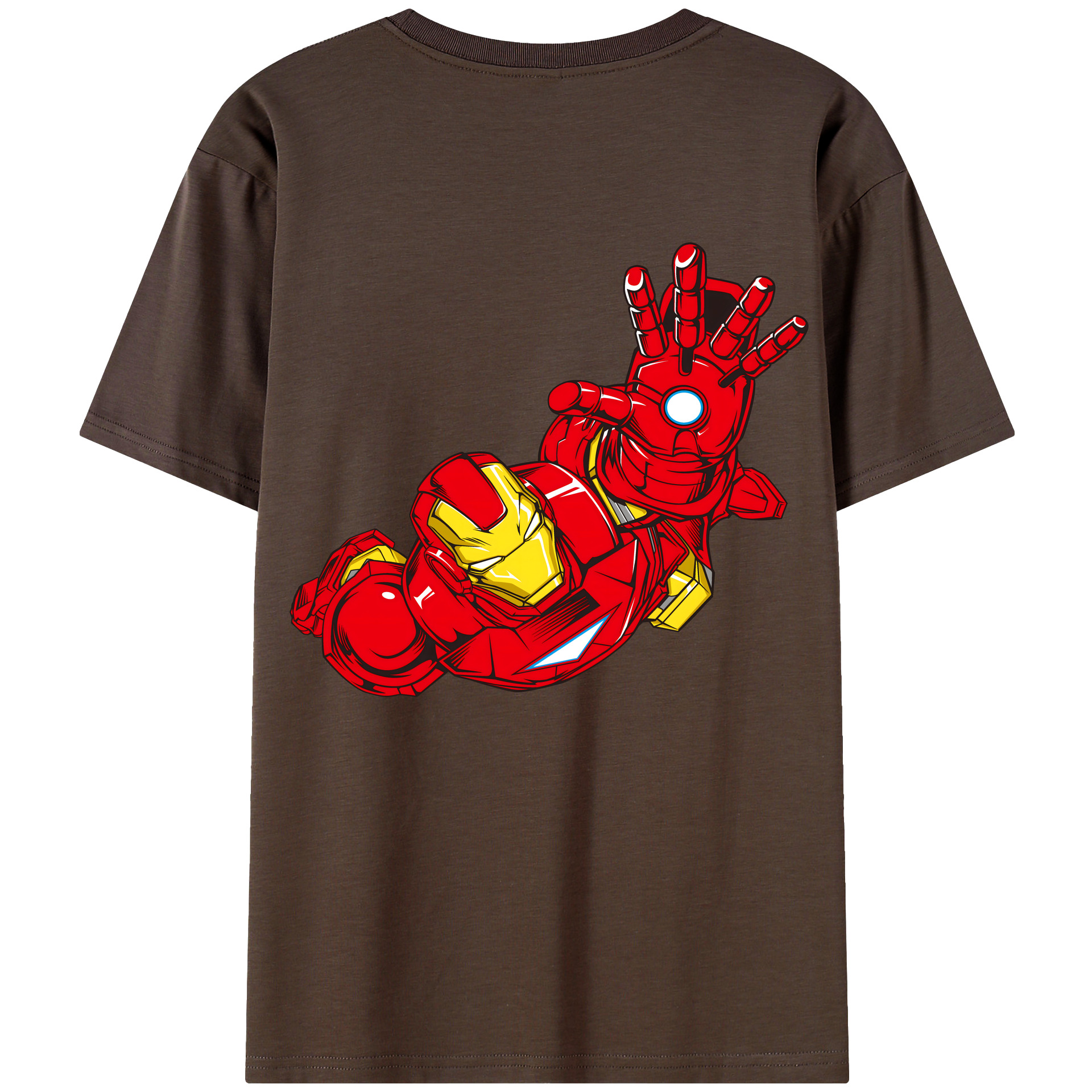 （画像用） アベンジャーズ The Avengers 綿100％半袖Tシャツ（背面プリント）