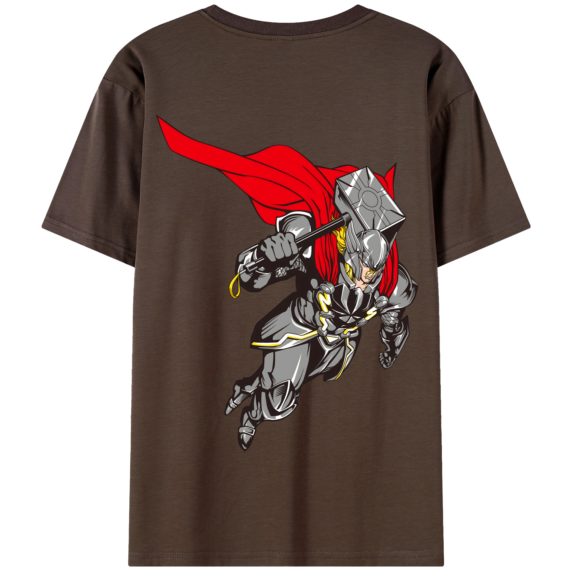 （画像用） アベンジャーズ The Avengers 綿100％半袖Tシャツ（背面プリント）