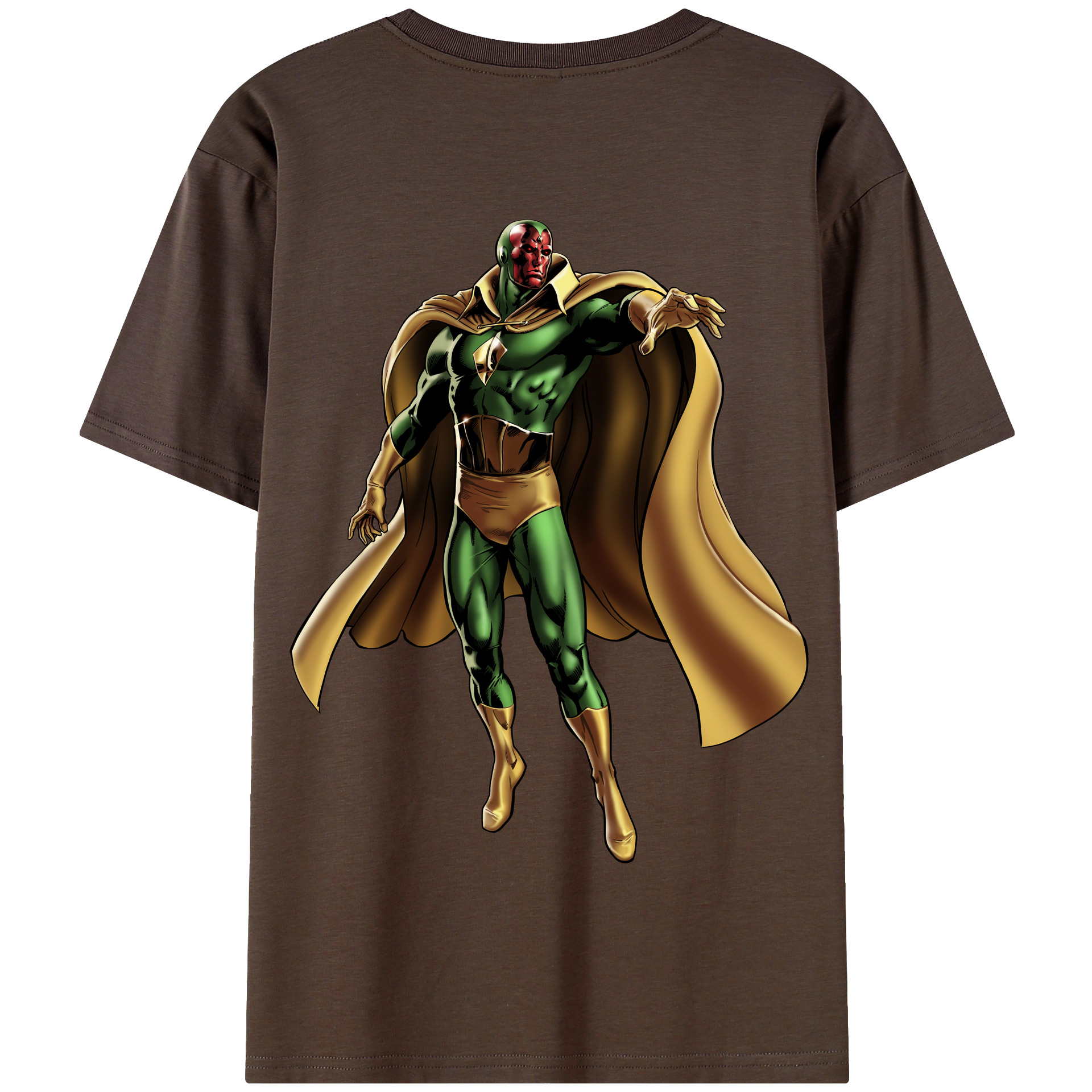 （画像用） アベンジャーズ The Avengers 綿100％半袖Tシャツ（背面プリント）