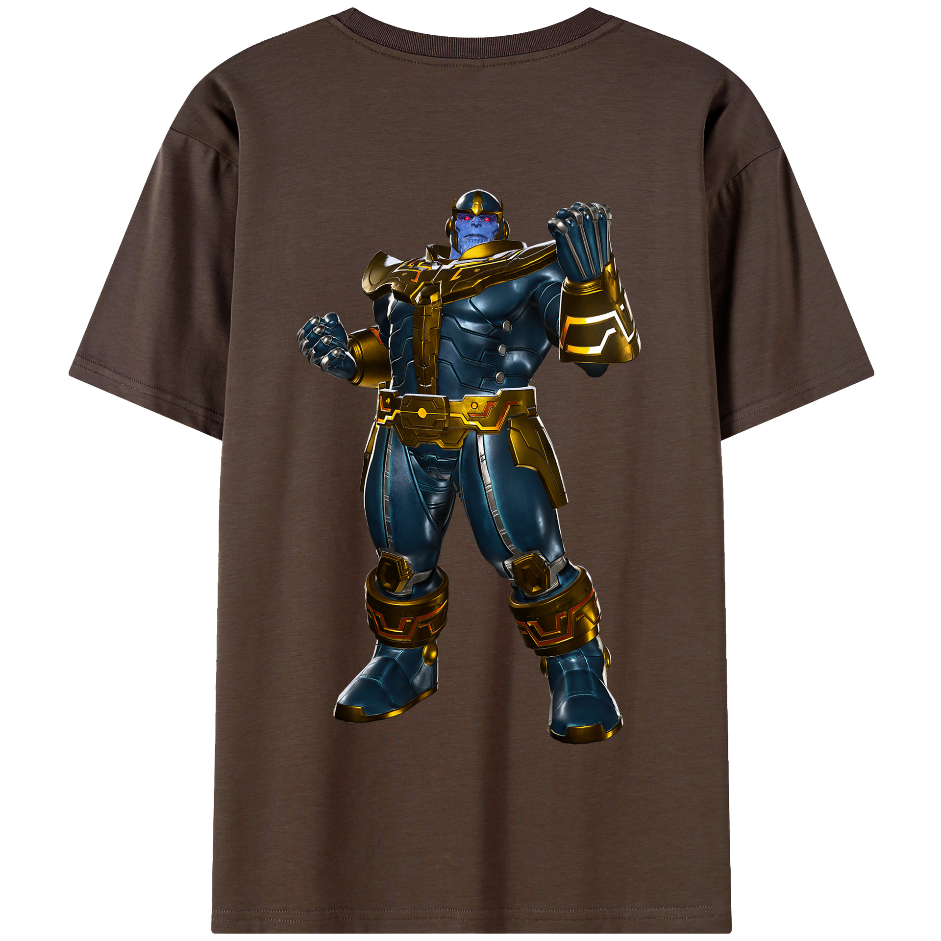 （画像用） アベンジャーズ The Avengers 綿100％半袖Tシャツ（背面プリント）