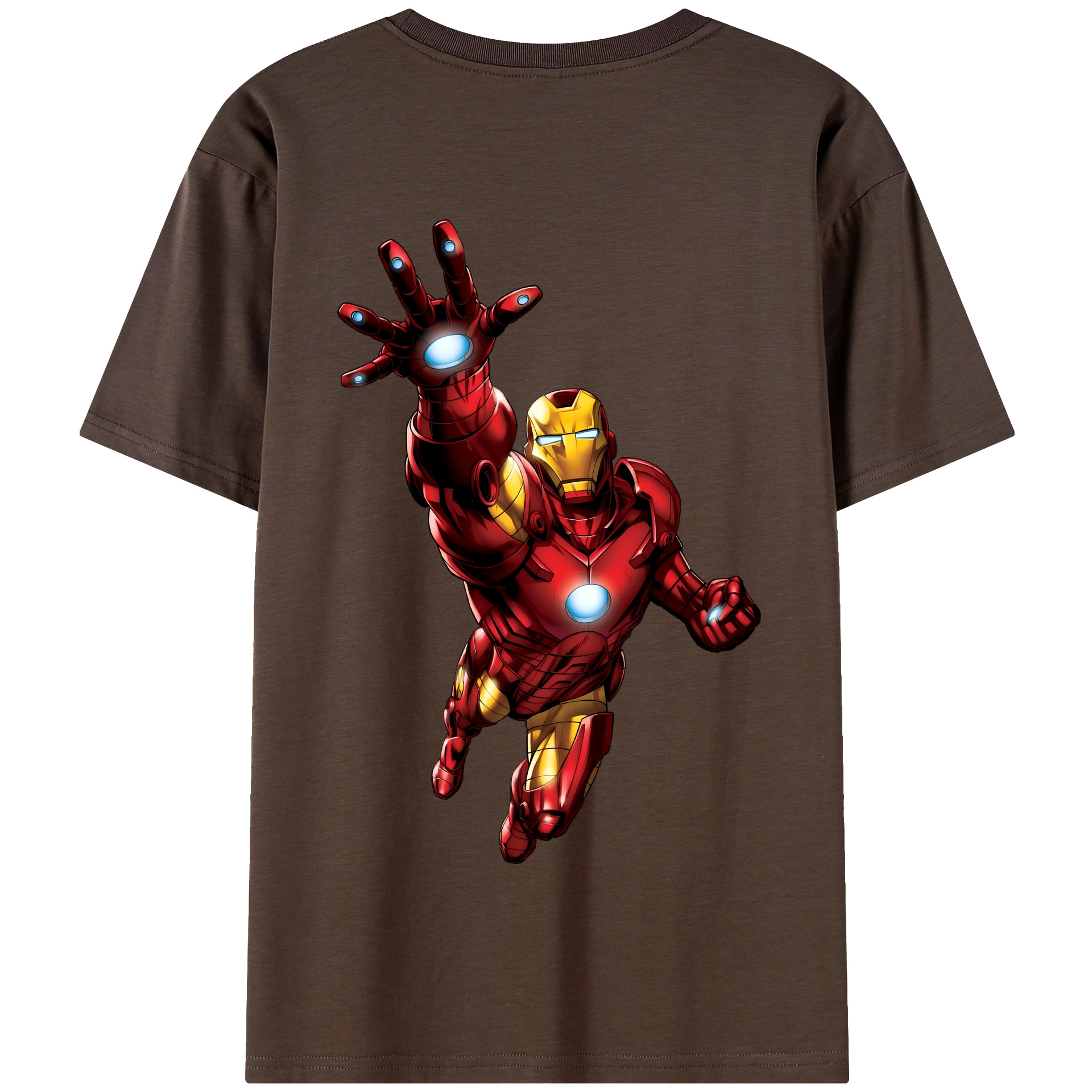（画像用） アベンジャーズ The Avengers 綿100％半袖Tシャツ（背面プリント）