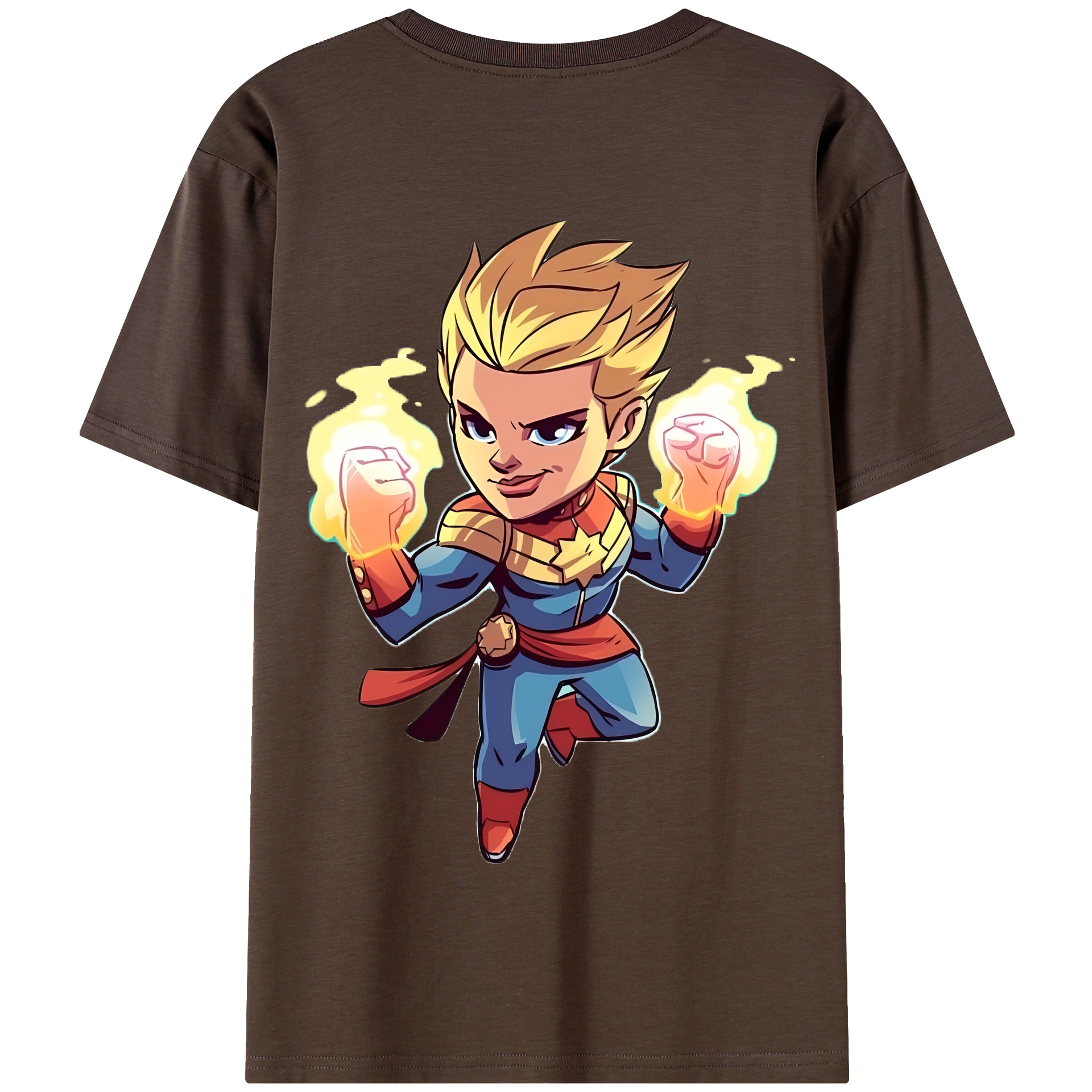 （画像用） アベンジャーズ The Avengers 綿100％半袖Tシャツ（背面プリント）