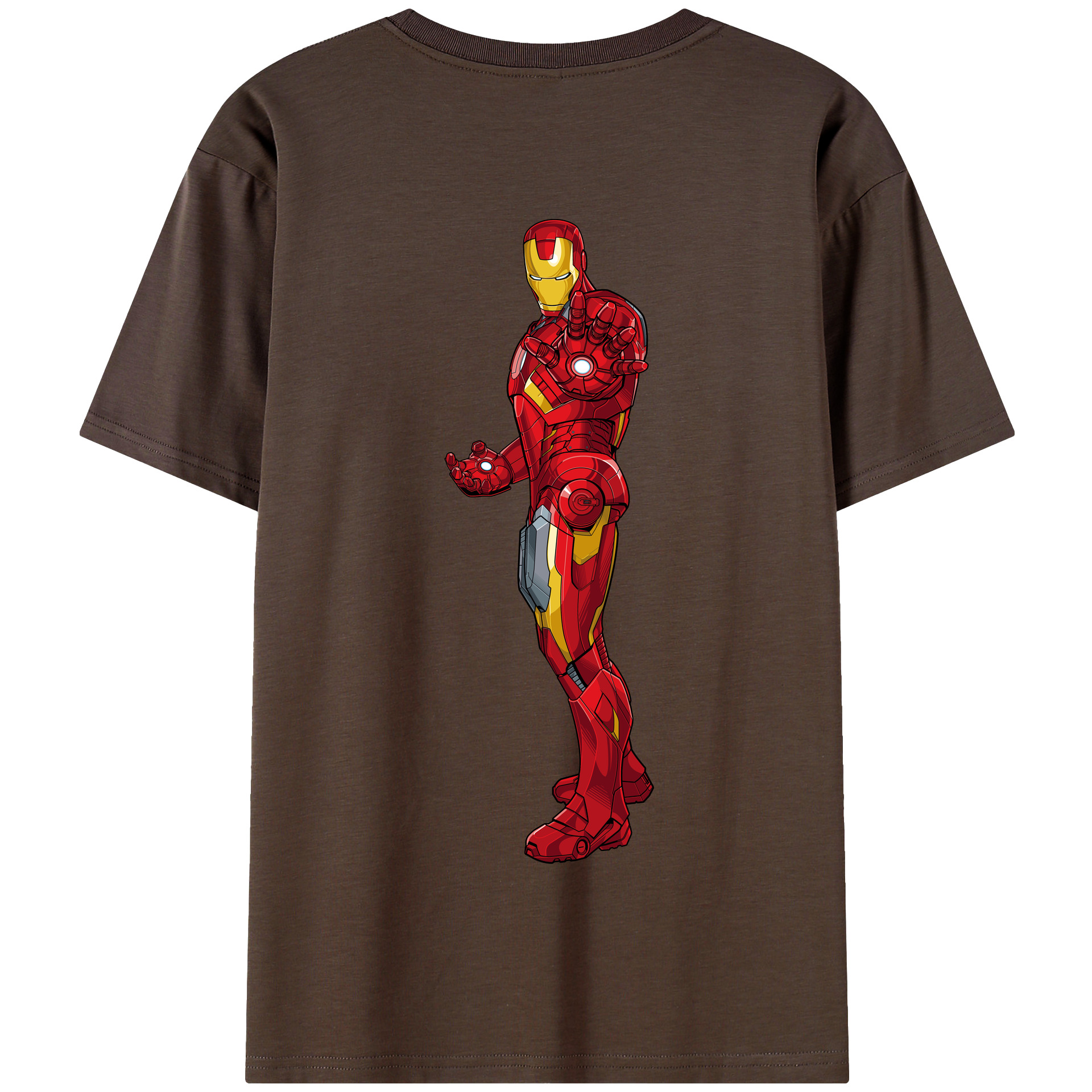 （画像用） アベンジャーズ The Avengers 綿100％半袖Tシャツ（背面プリント）