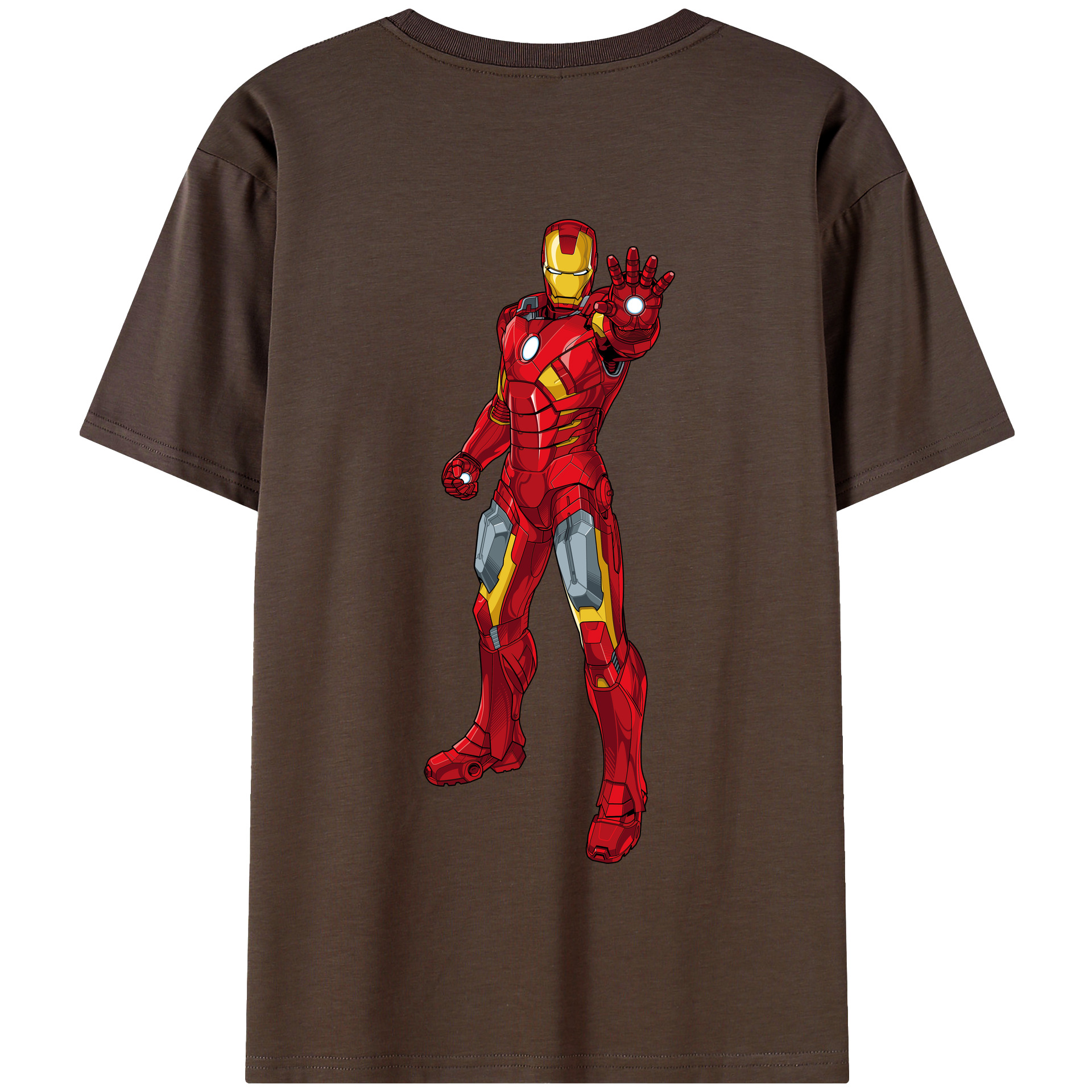 （画像用） アベンジャーズ The Avengers 綿100％半袖Tシャツ（背面プリント）