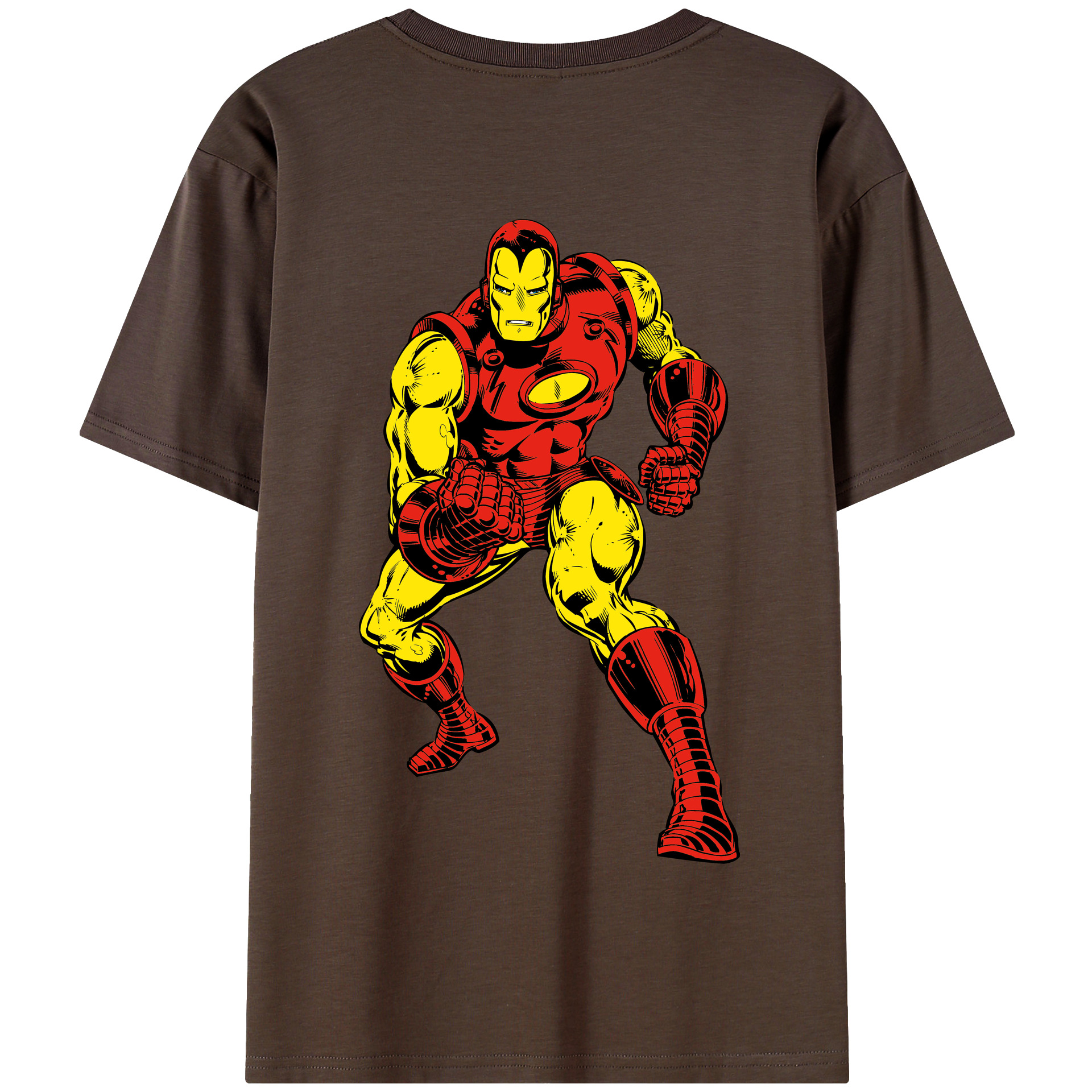 （画像用） アベンジャーズ The Avengers 綿100％半袖Tシャツ（背面プリント）