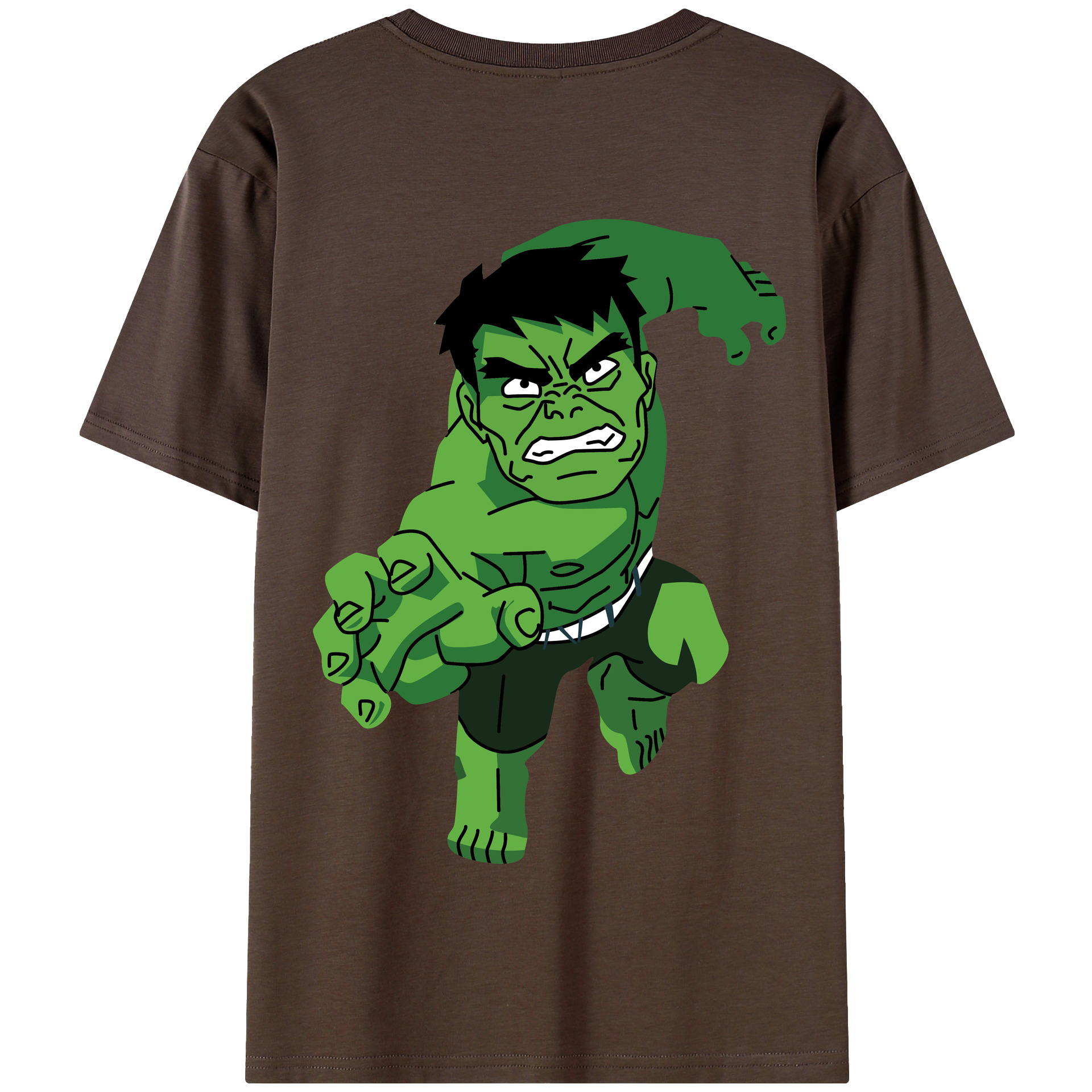 （画像用） アベンジャーズ The Avengers 綿100％半袖Tシャツ（背面プリント）