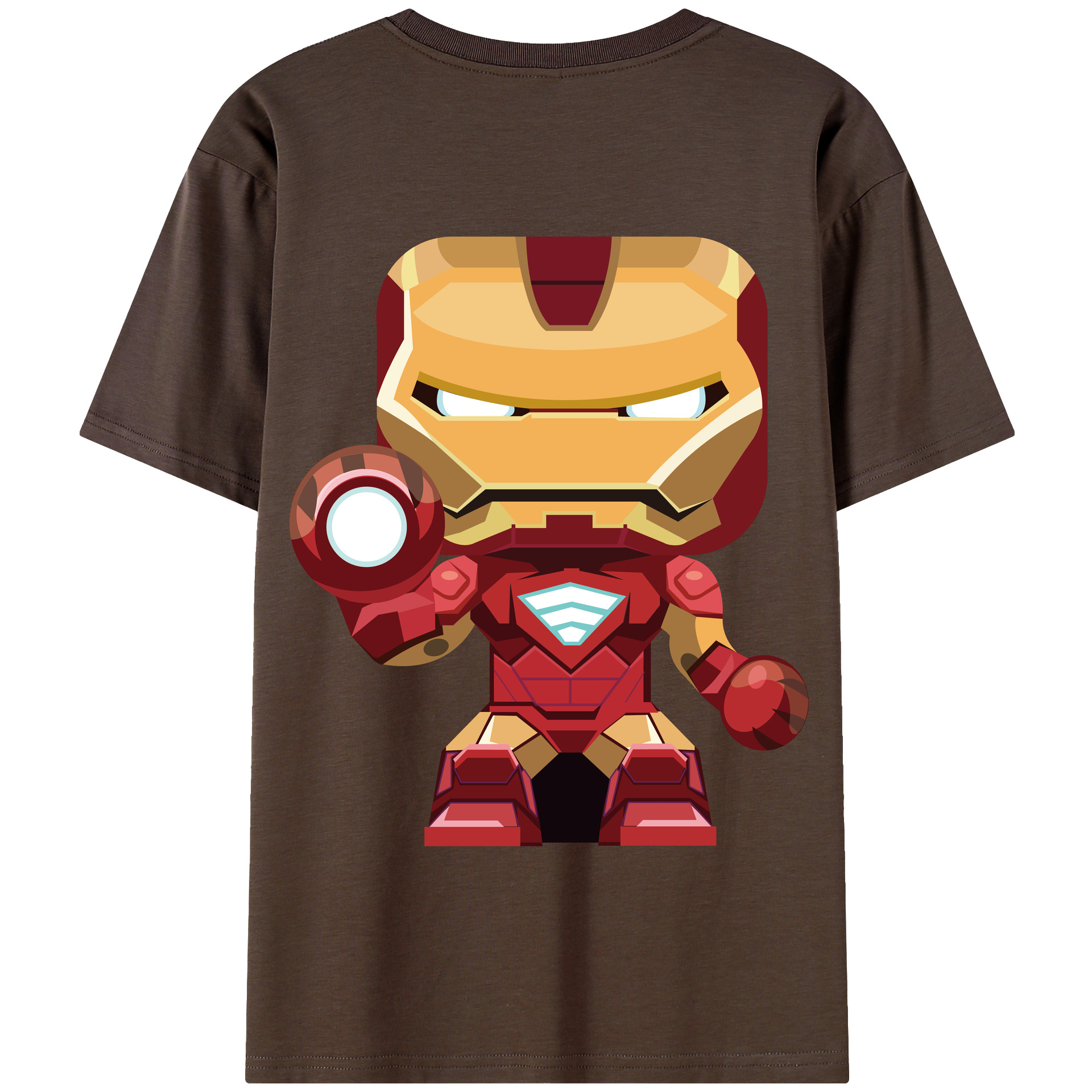 （画像用） アベンジャーズ The Avengers 綿100％半袖Tシャツ（背面プリント）