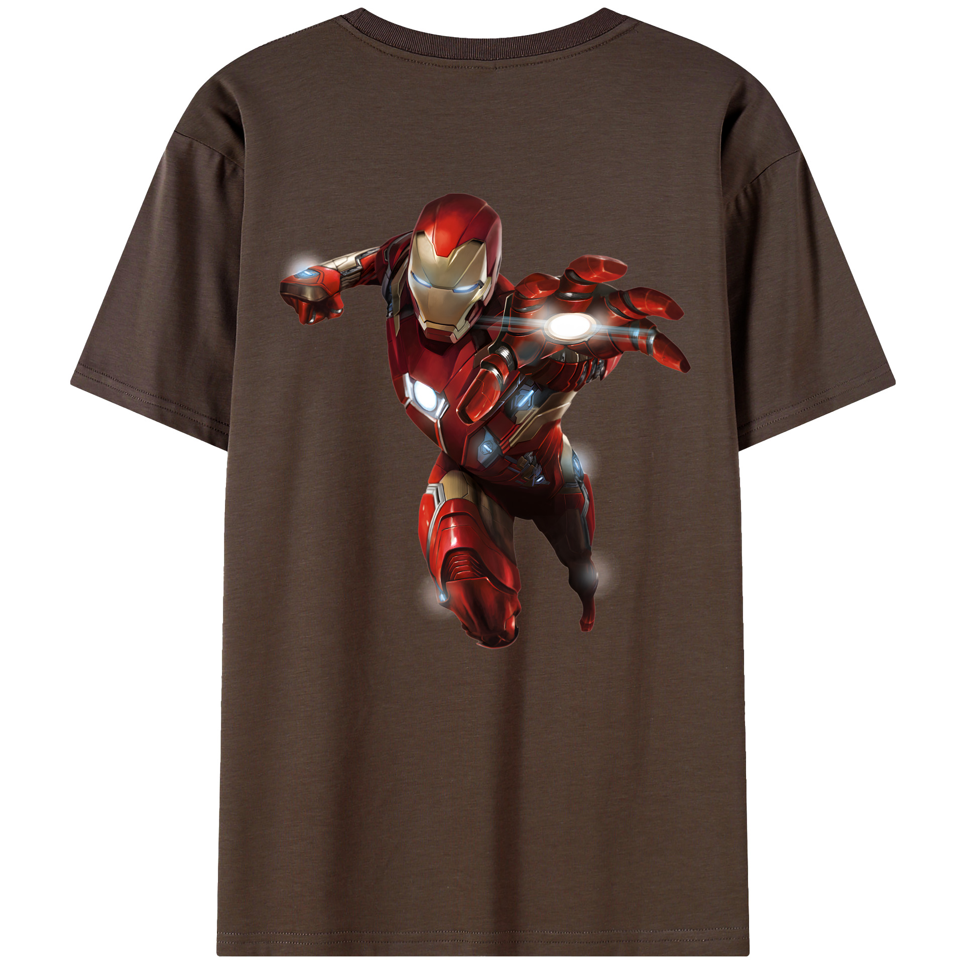 （画像用） アベンジャーズ The Avengers 綿100％半袖Tシャツ（背面プリント）