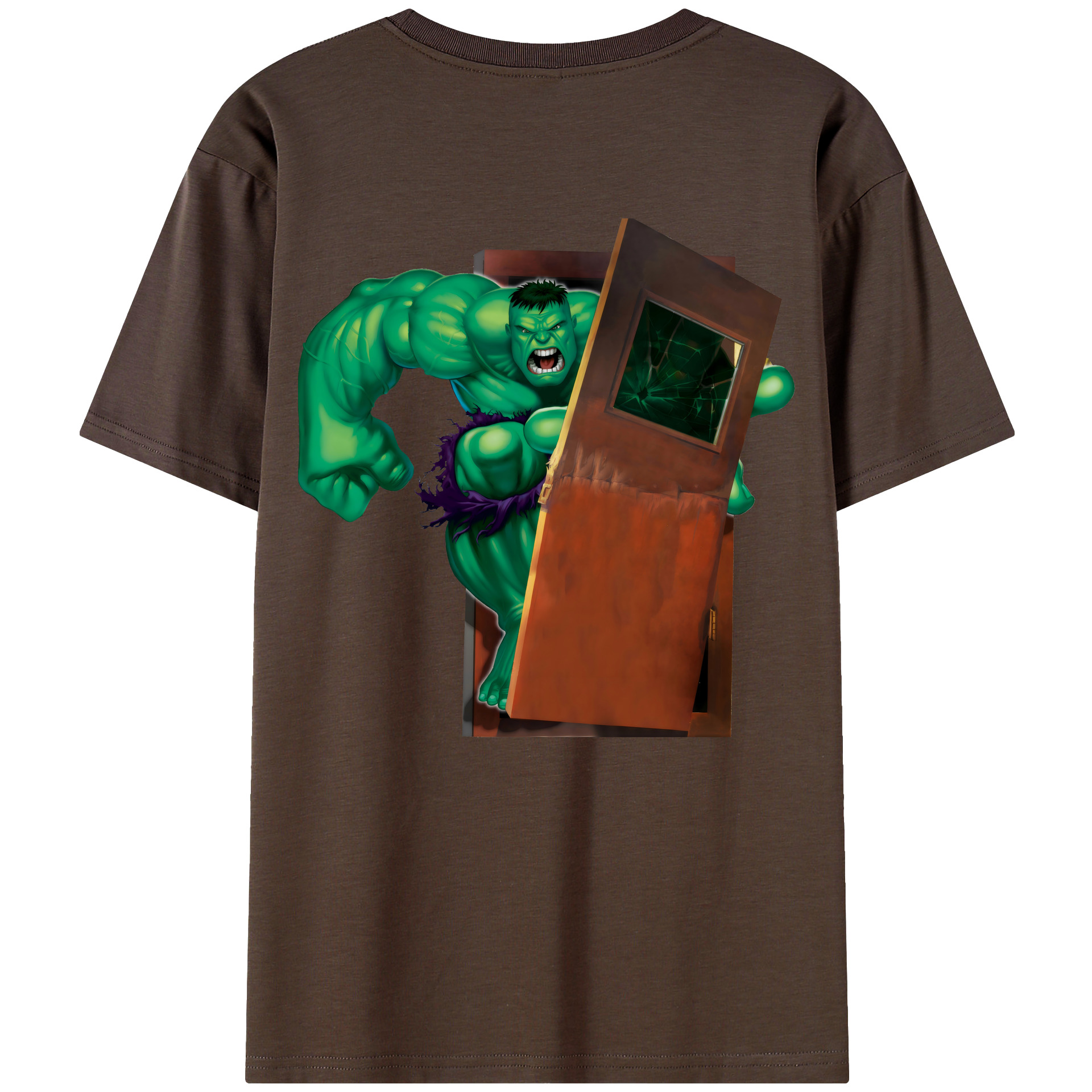 （画像用） アベンジャーズ The Avengers 綿100％半袖Tシャツ（背面プリント）