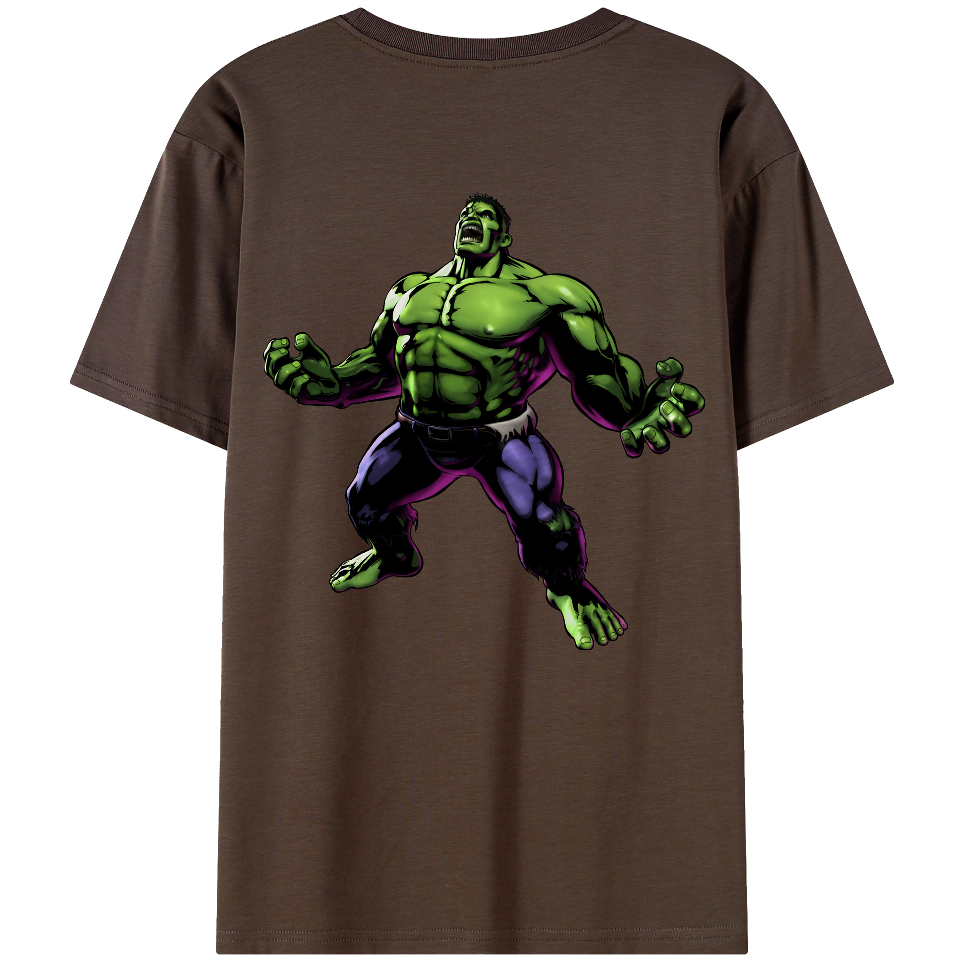 （画像用） アベンジャーズ The Avengers 綿100％半袖Tシャツ（背面プリント）