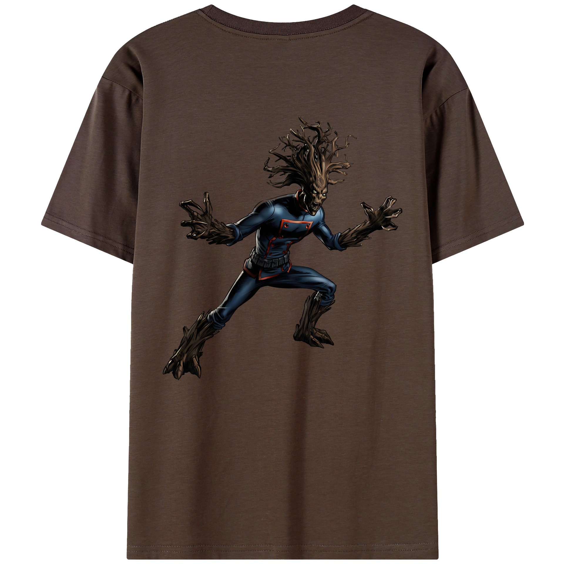 （画像用） アベンジャーズ The Avengers 綿100％半袖Tシャツ（背面プリント）