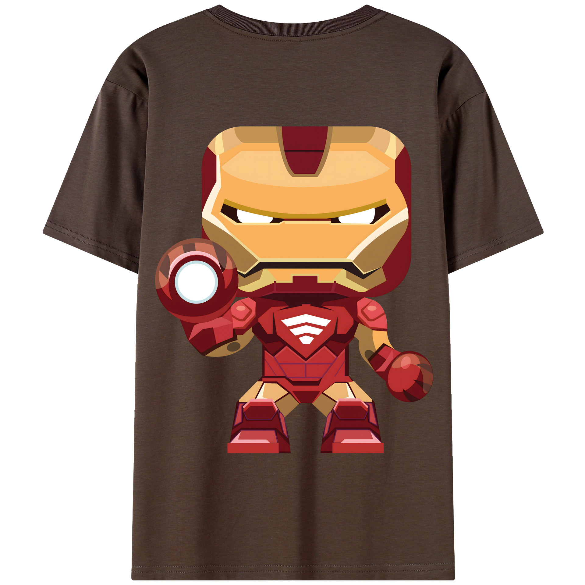 （画像用） アベンジャーズ The Avengers 綿100％半袖Tシャツ（背面プリント）