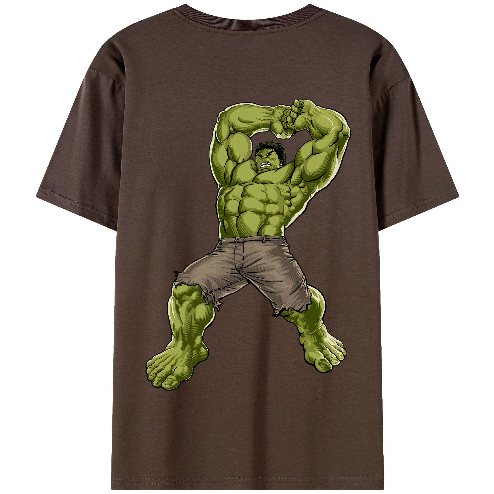 （画像用） アベンジャーズ The Avengers 綿100％半袖Tシャツ（背面プリント）