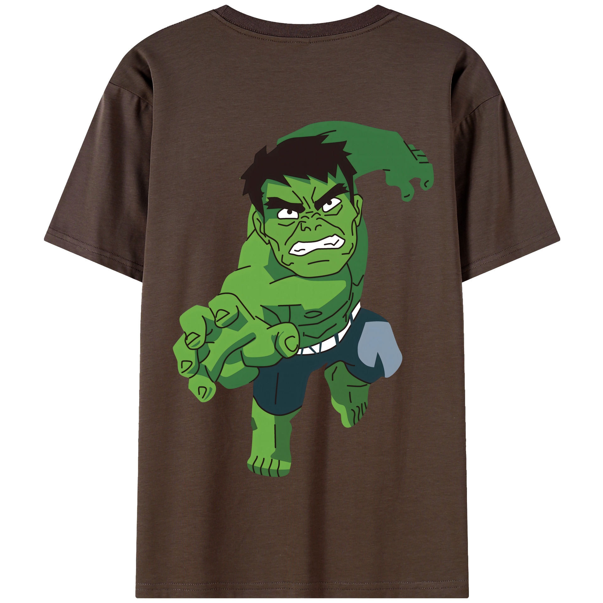 （画像用） アベンジャーズ The Avengers 綿100％半袖Tシャツ（背面プリント）