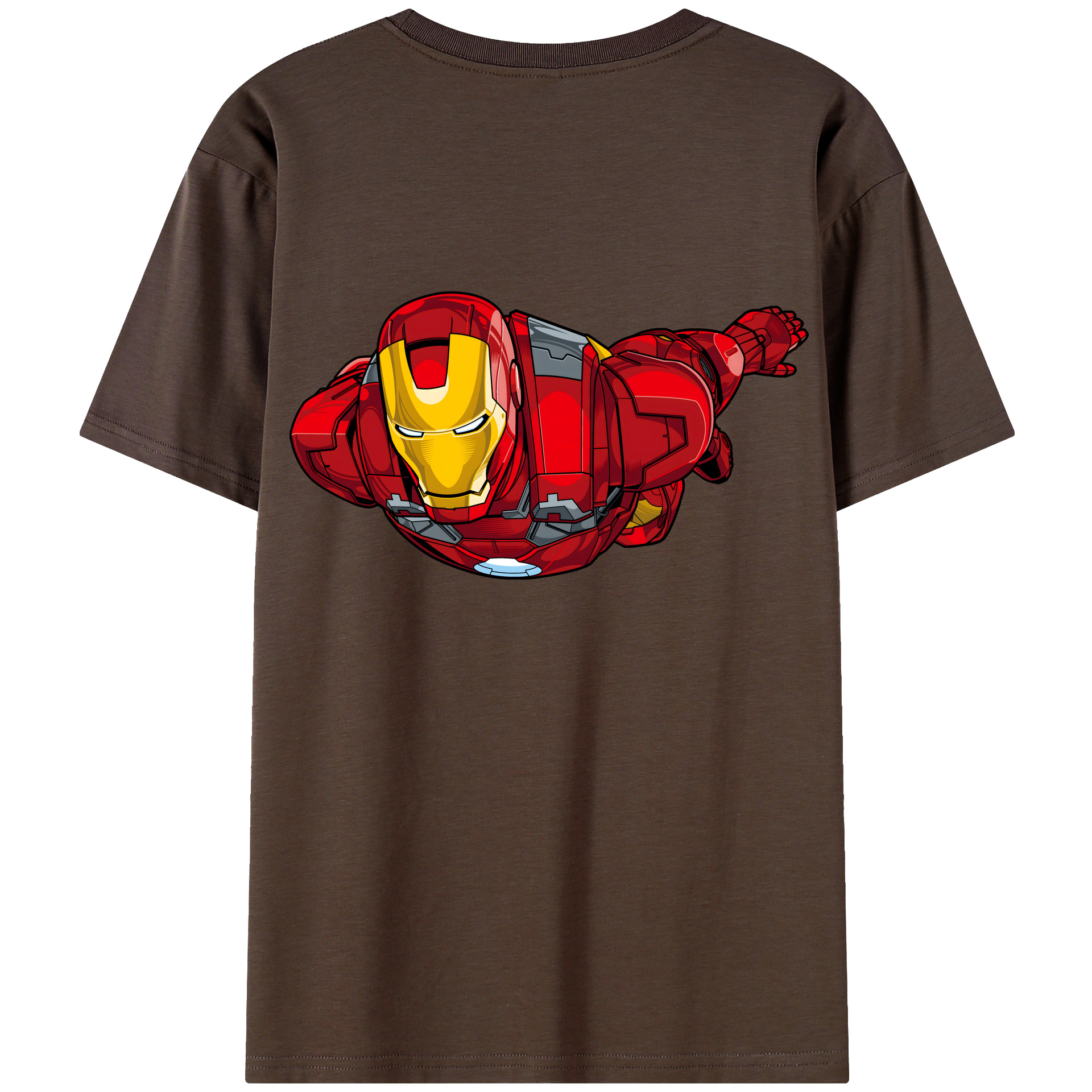 （画像用） アベンジャーズ The Avengers 綿100％半袖Tシャツ（背面プリント）