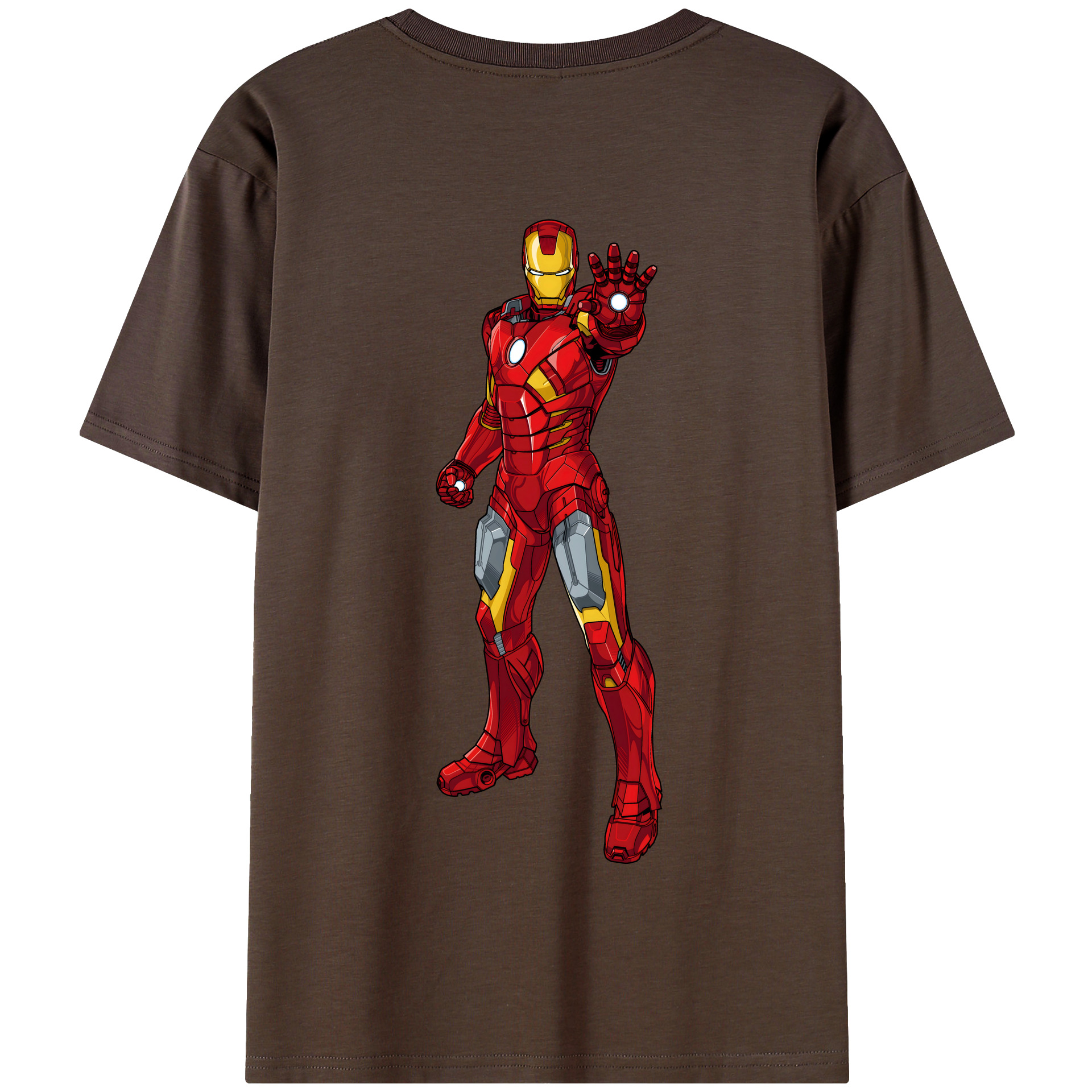 （画像用） アベンジャーズ The Avengers 綿100％半袖Tシャツ（背面プリント）