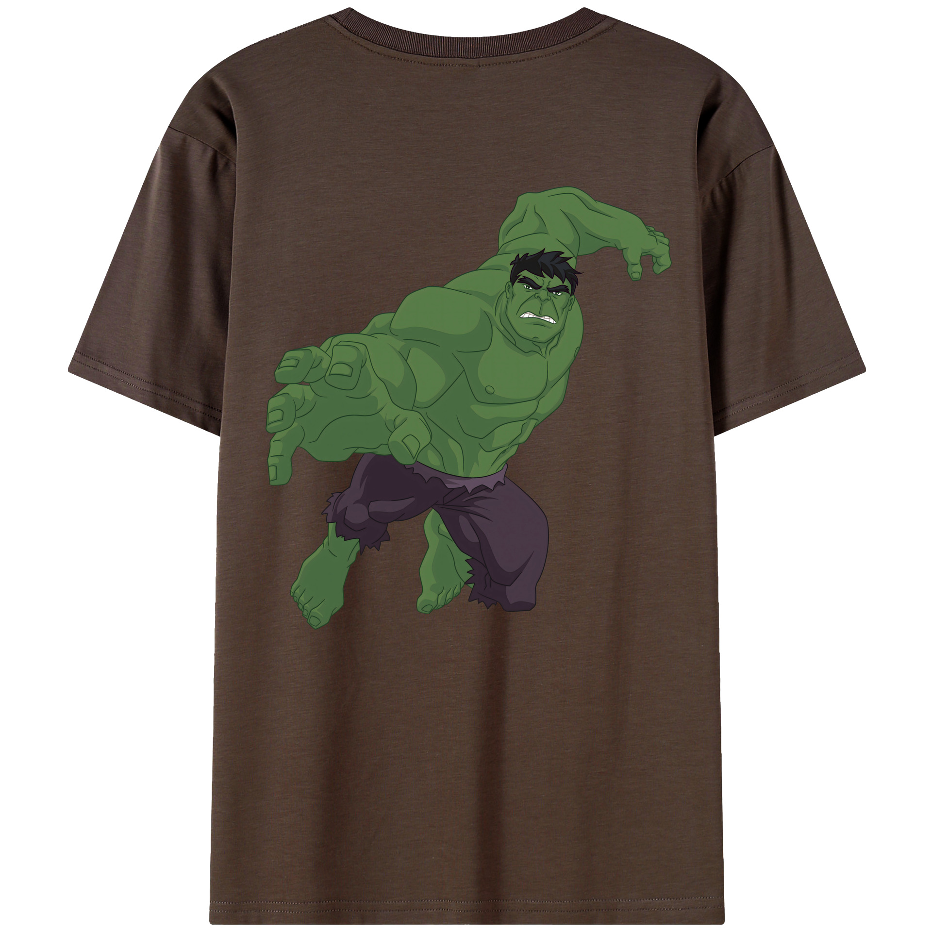 （画像用） アベンジャーズ The Avengers 綿100％半袖Tシャツ（背面プリント）