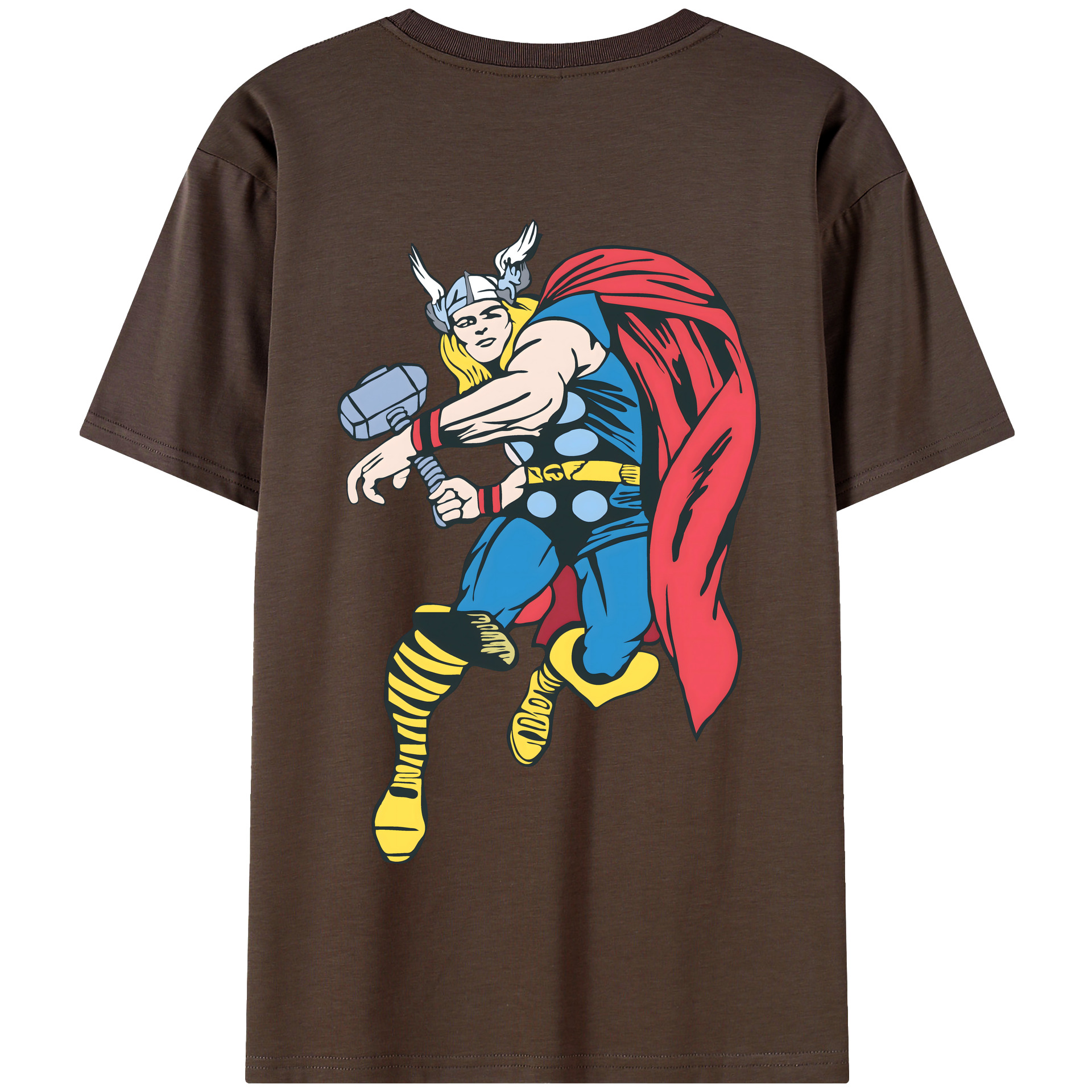 （画像用） アベンジャーズ The Avengers 綿100％半袖Tシャツ（背面プリント）