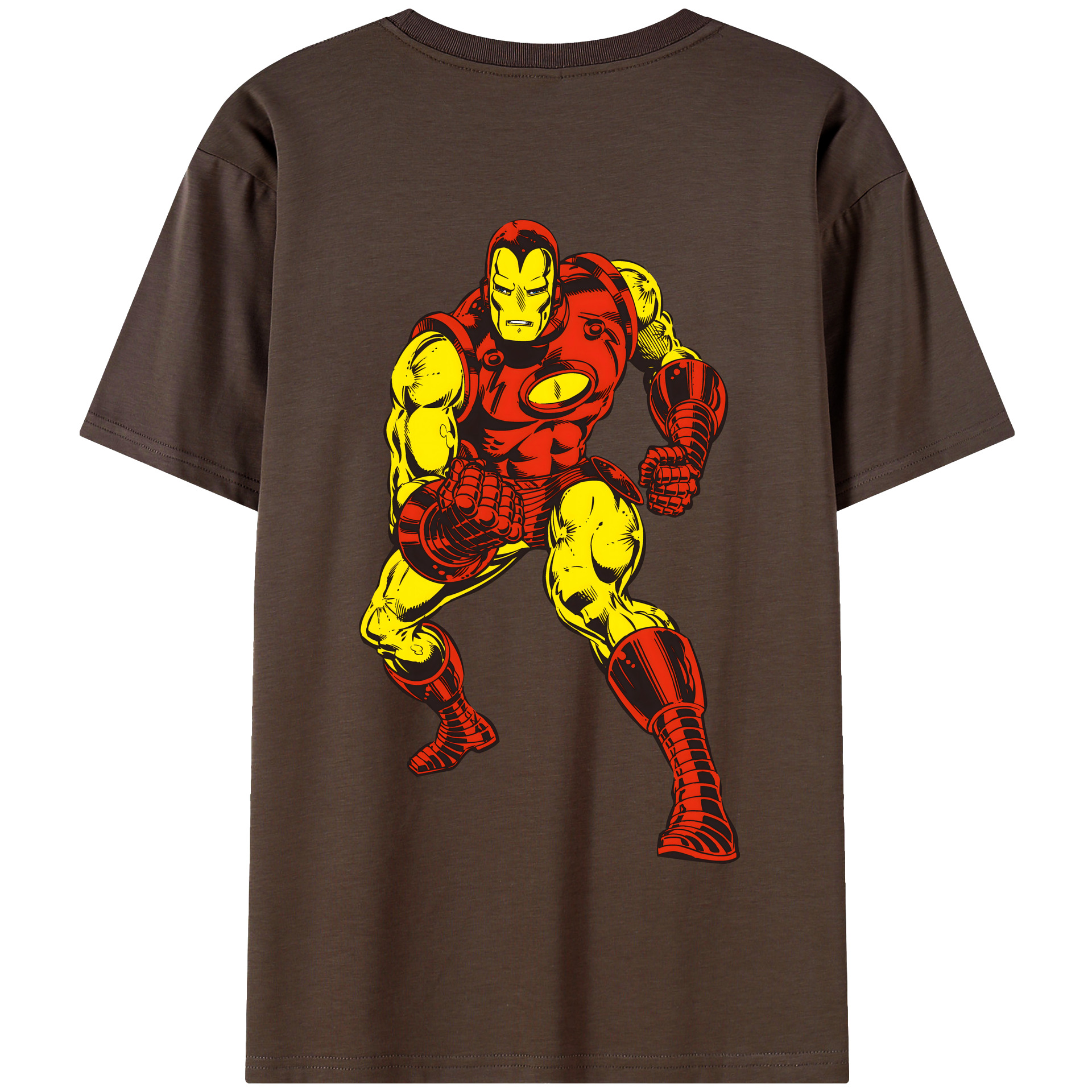 （画像用） アベンジャーズ The Avengers 綿100％半袖Tシャツ（背面プリント）