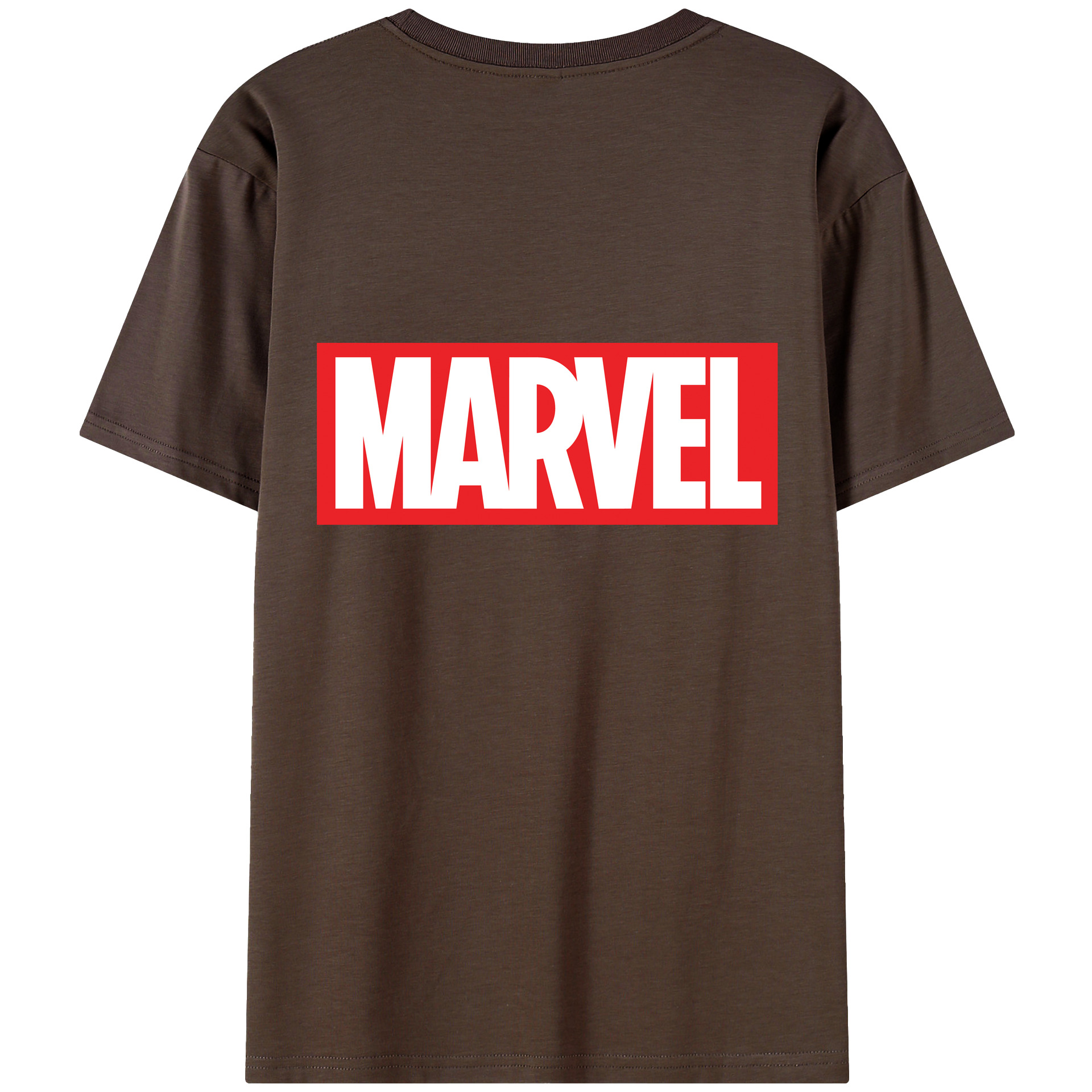 （画像用） アベンジャーズ The Avengers 綿100％半袖Tシャツ（背面プリント）