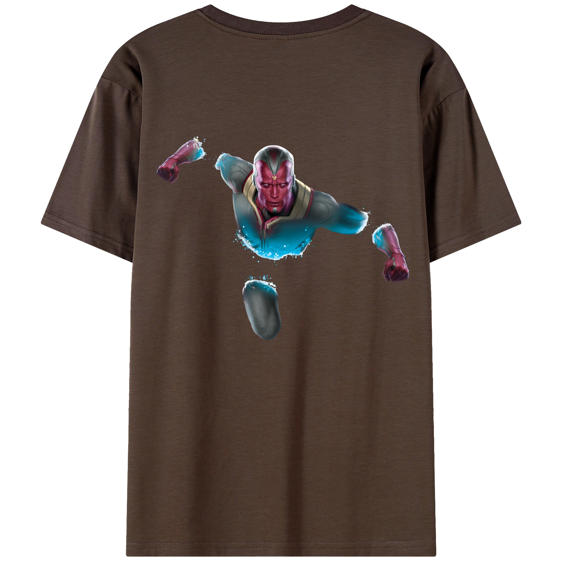 （画像用） アベンジャーズ The Avengers 綿100％半袖Tシャツ（背面プリント）