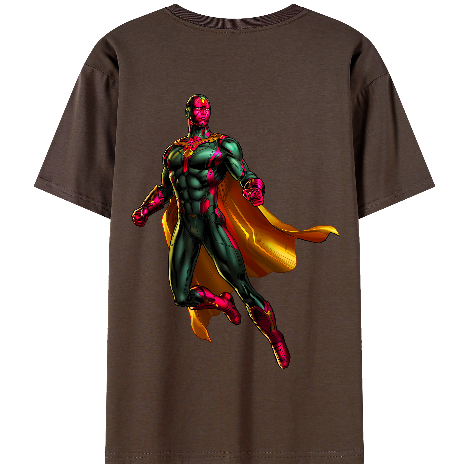 （画像用） アベンジャーズ The Avengers 綿100％半袖Tシャツ（背面プリント）