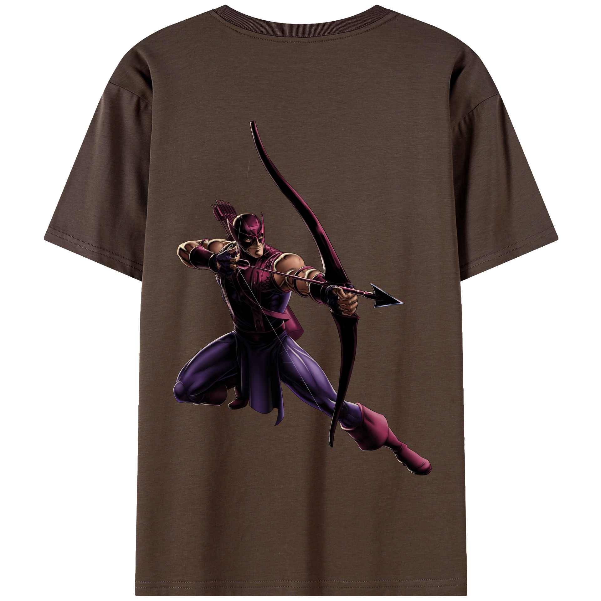 （画像用） アベンジャーズ The Avengers 綿100％半袖Tシャツ（背面プリント）