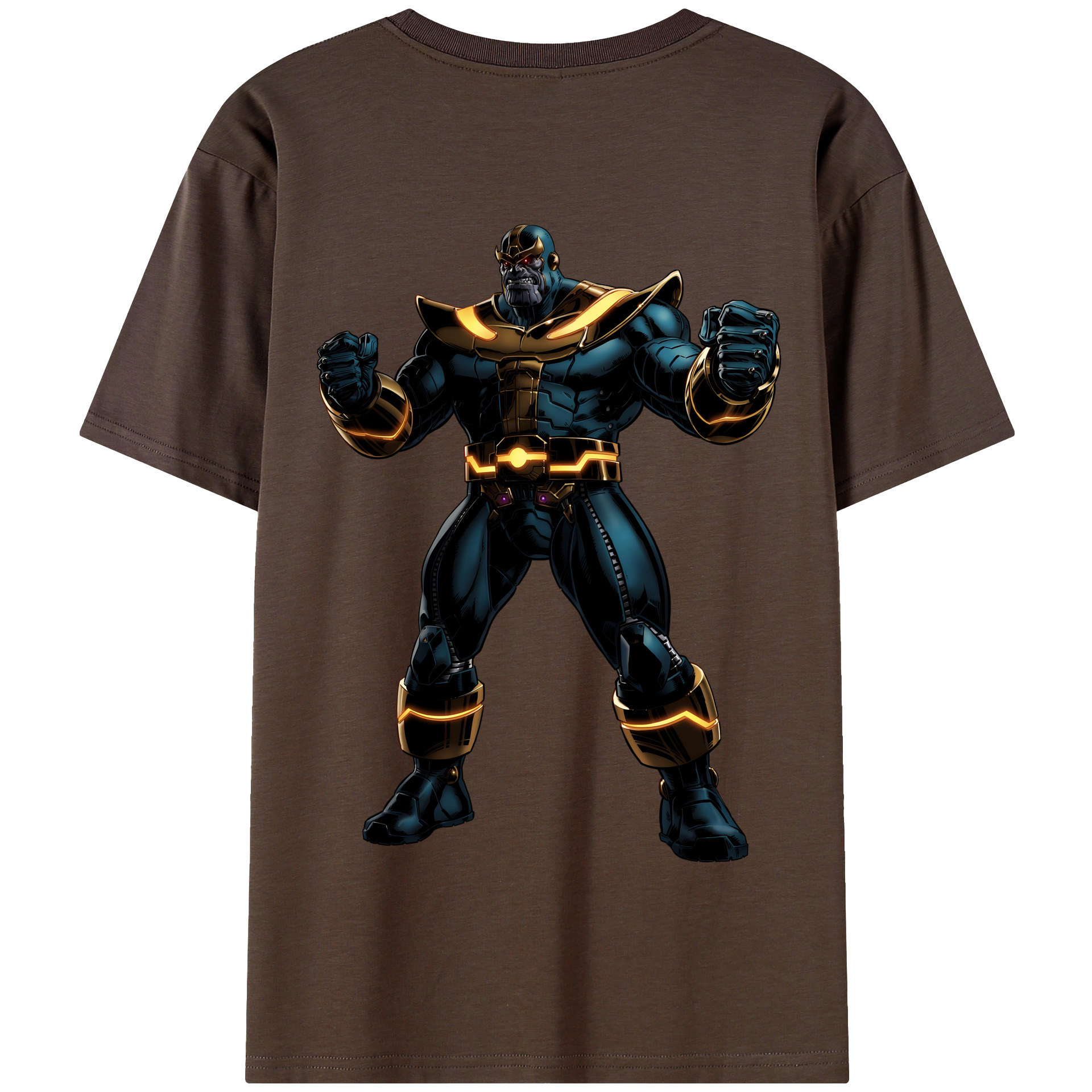 （画像用） アベンジャーズ The Avengers 綿100％半袖Tシャツ（背面プリント）